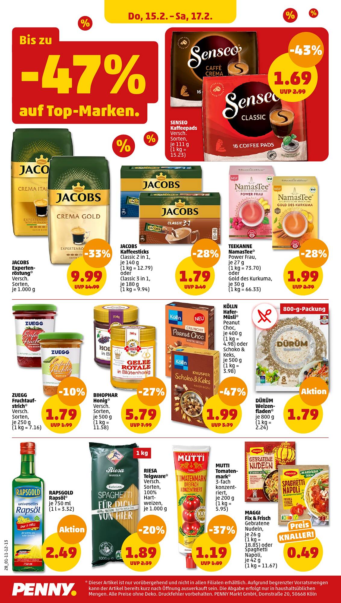 Penny Prospekt 12 – 17 Februar 2024 Seite 28