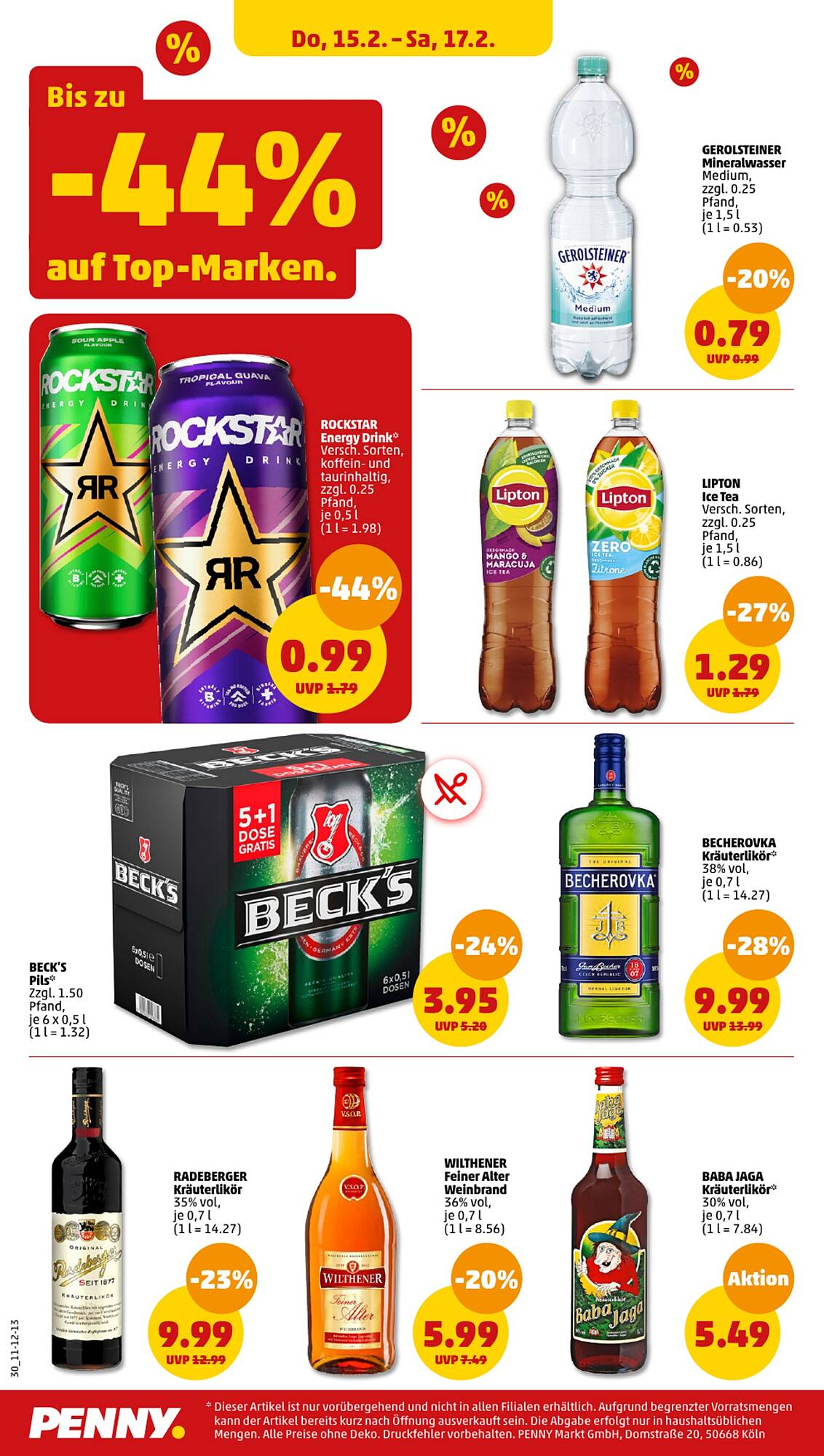 Penny Prospekt 12 – 17 Februar 2024 Seite 30