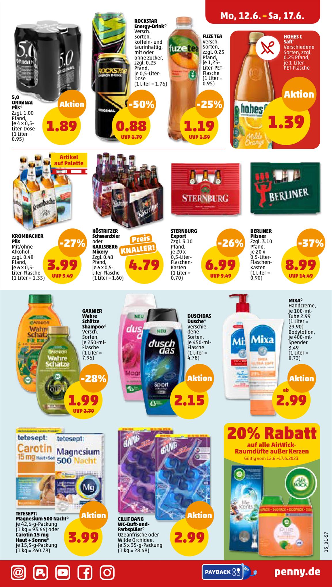 Penny Prospekt 12 – 17 Juni 2023 Seite 13