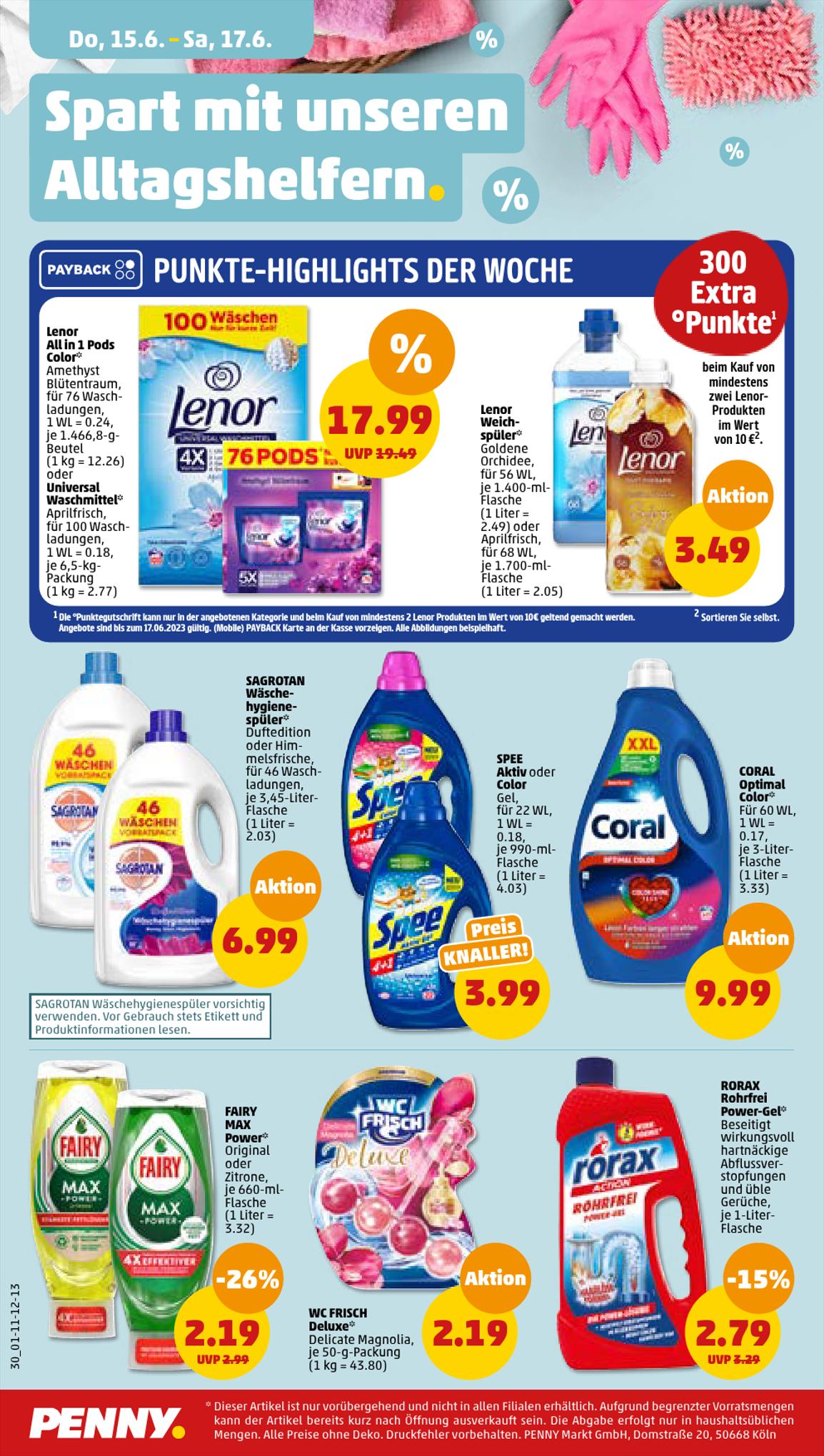 Penny Prospekt 12 – 17 Juni 2023 Seite 30