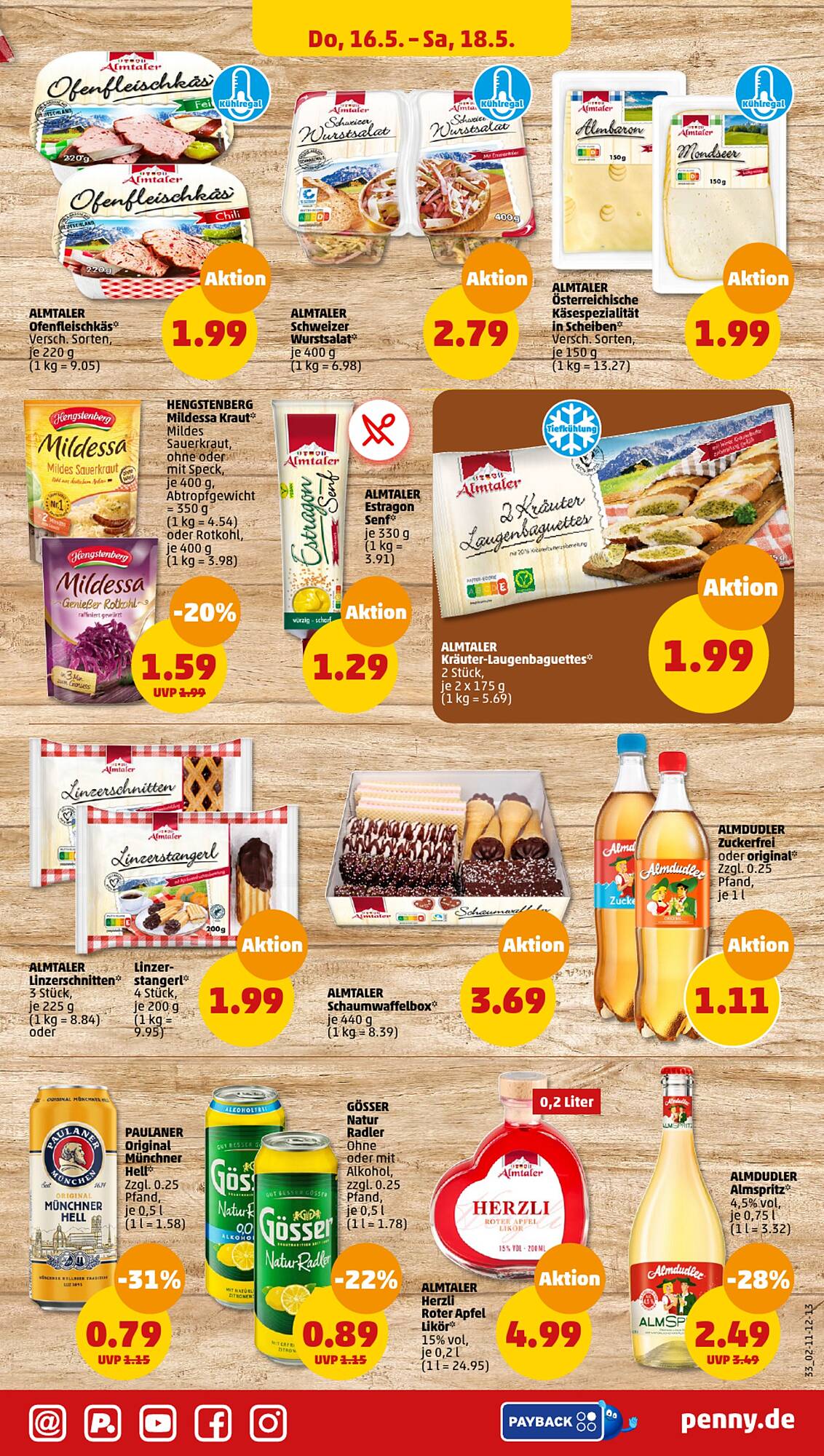 Penny Prospekt 13 – 18 Mai 2024 Seite 33