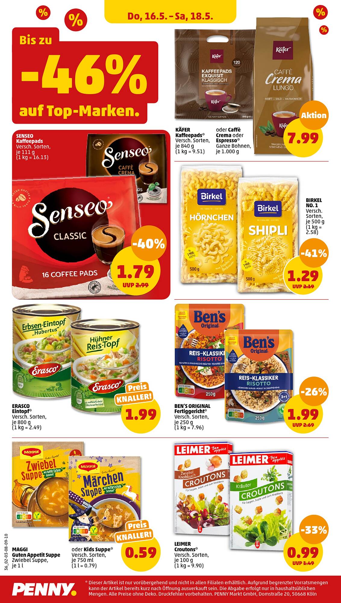 Penny Prospekt 13 – 18 Mai 2024 Seite 36