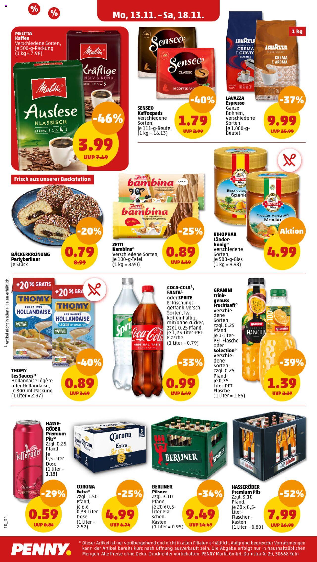 Penny Prospekt 13 – 18 November 2023 Seite 10