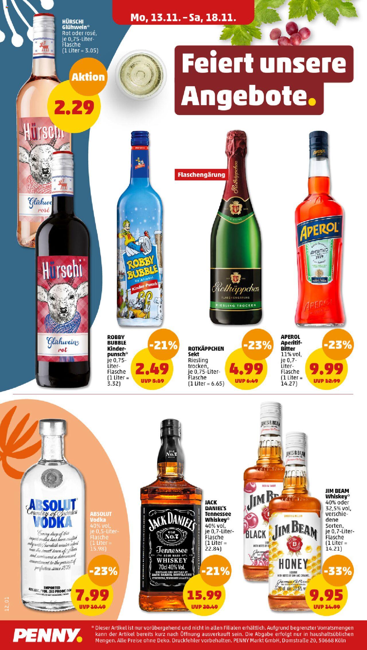 Penny Prospekt 13 – 18 November 2023 Seite 12