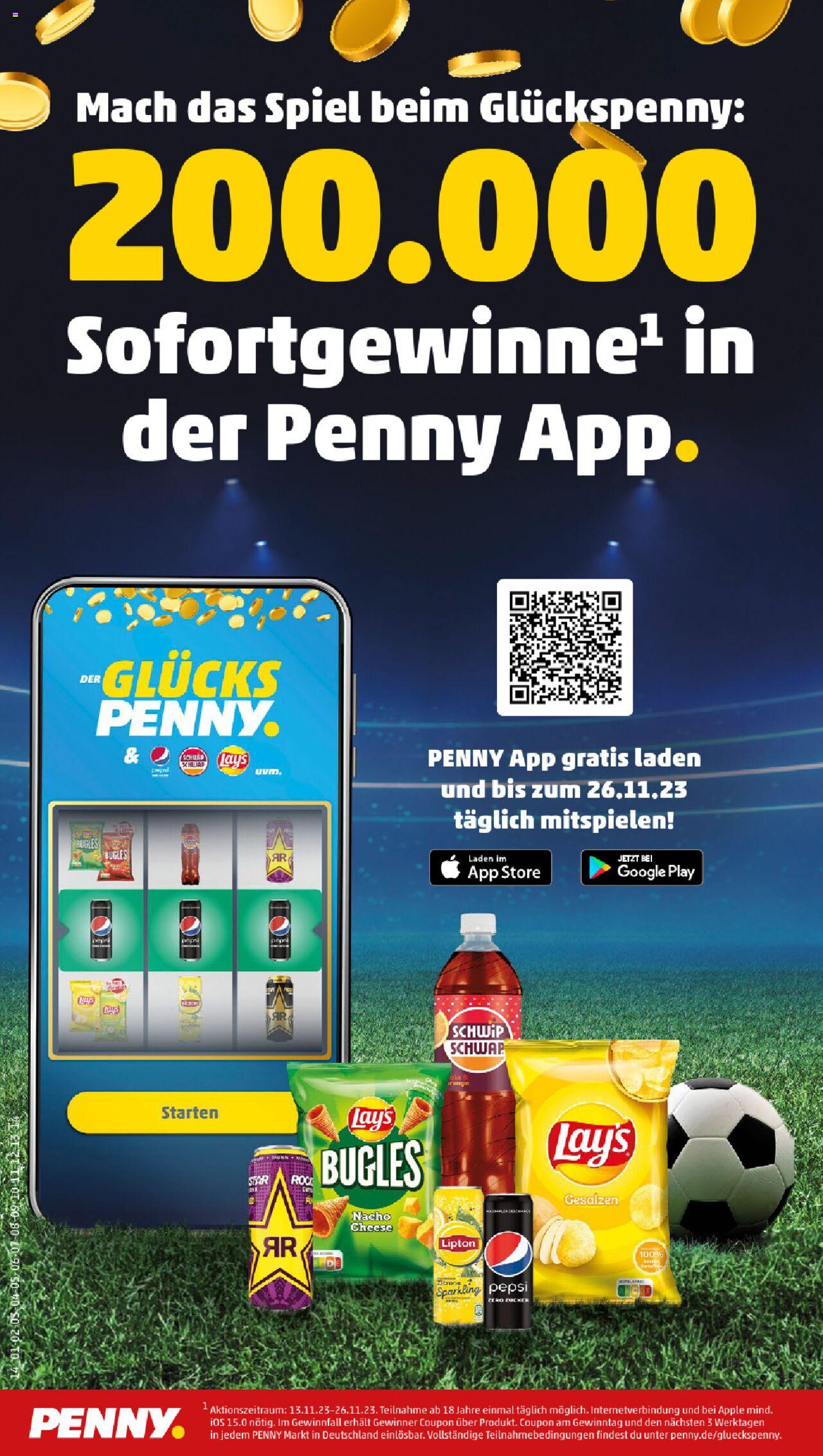 Penny Prospekt 13 – 18 November 2023 Seite 14