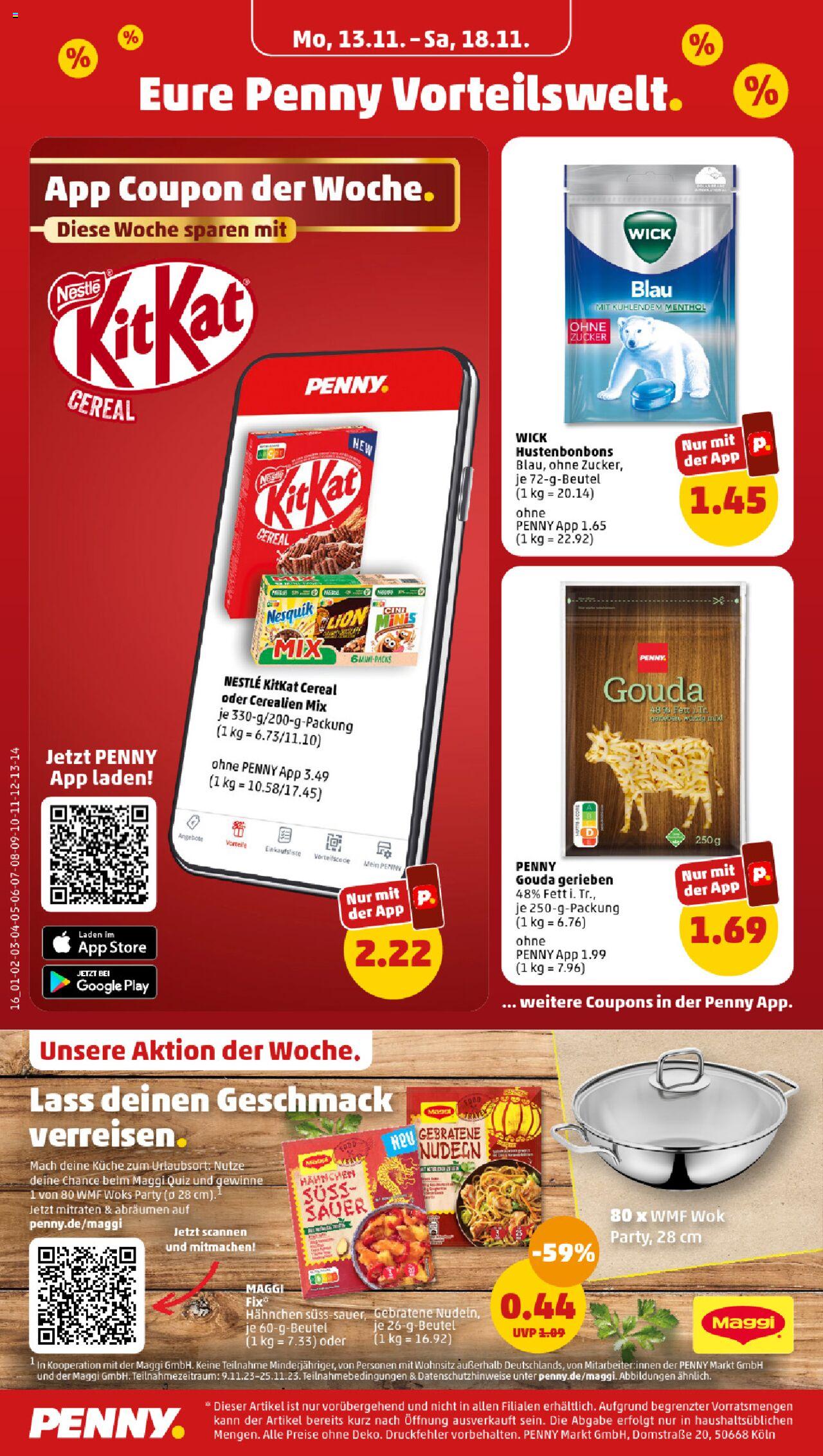 Penny Prospekt 13 – 18 November 2023 Seite 16