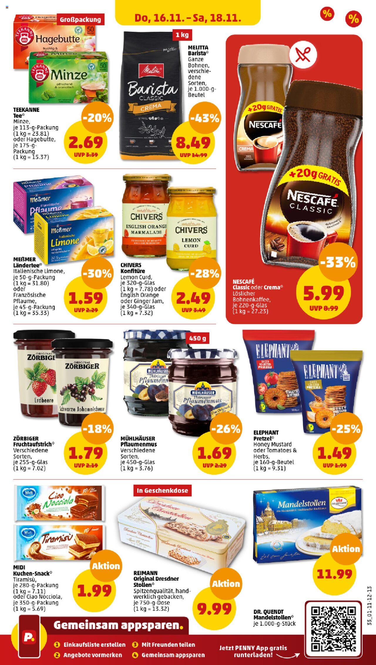 Penny Prospekt 13 – 18 November 2023 Seite 33