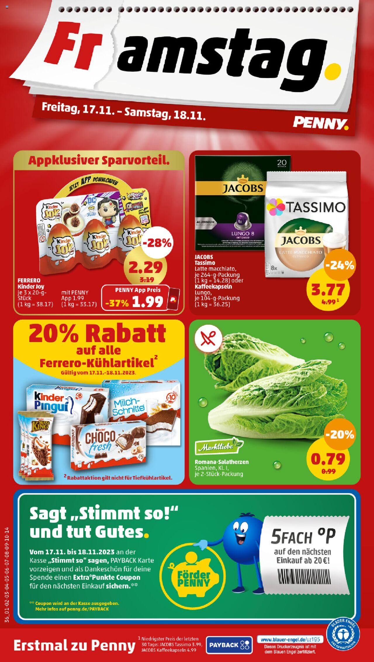 Penny Prospekt 13 – 18 November 2023 Seite 36