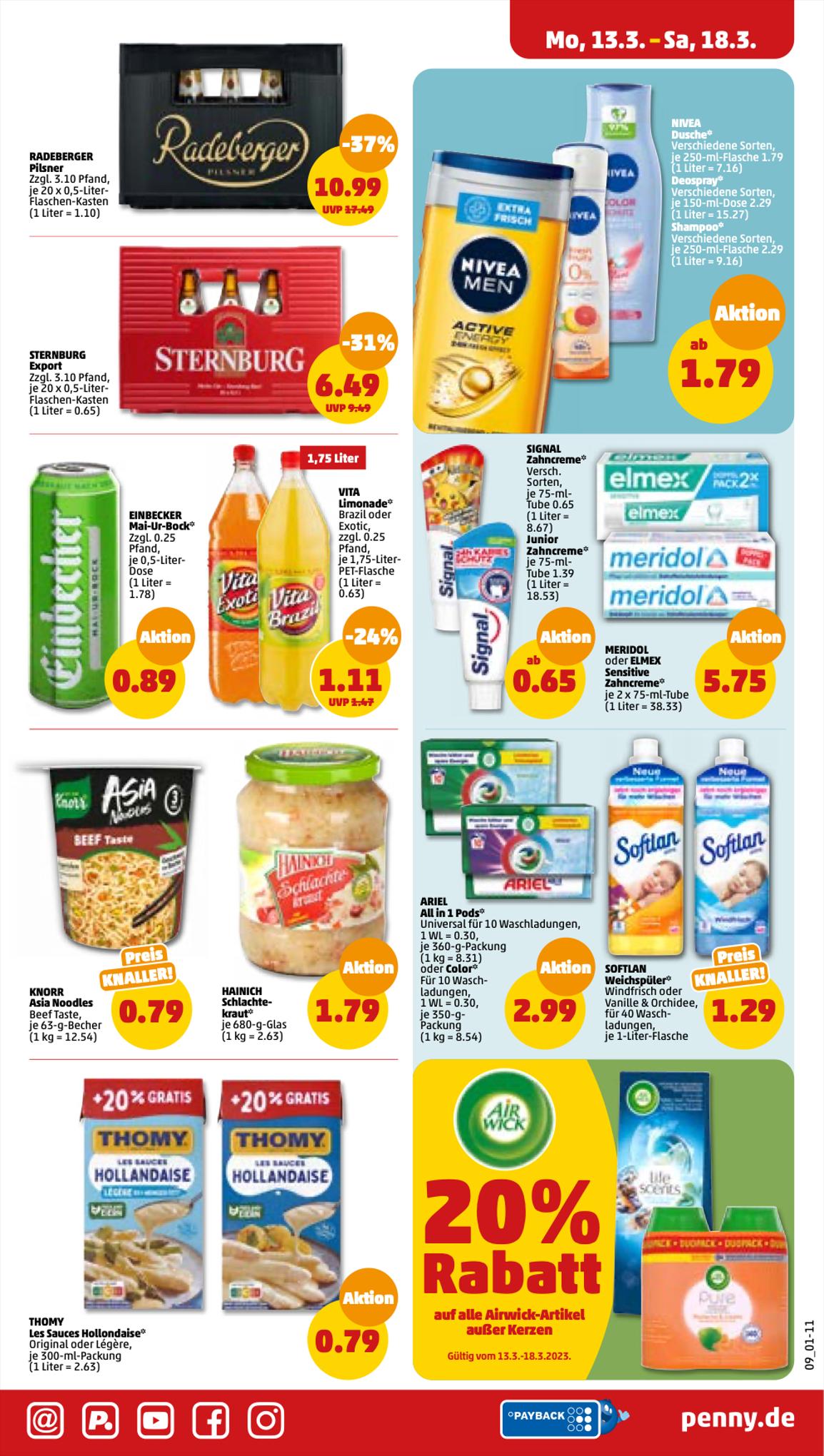 Penny Prospekt 13 – 19 März 2023 Seite 9