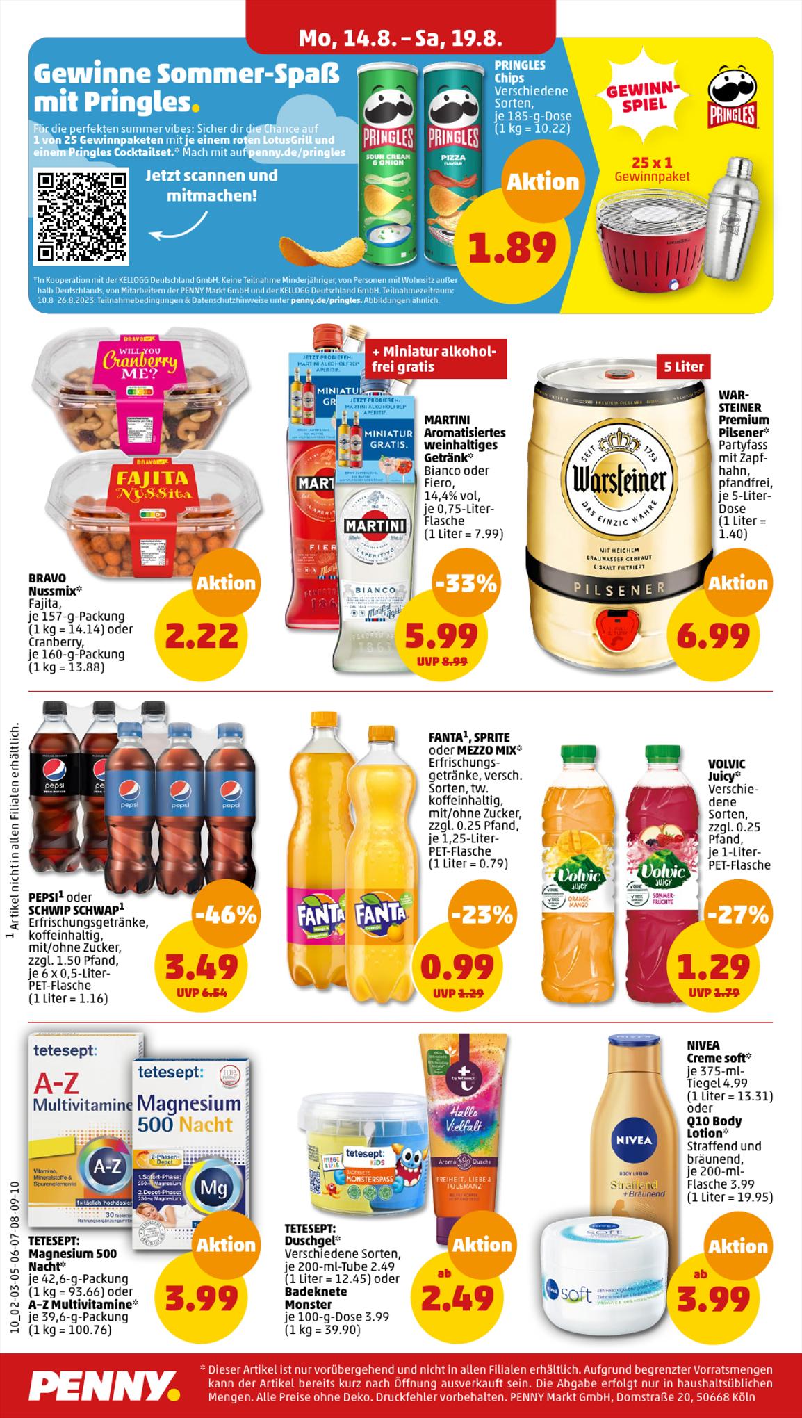 Penny Prospekt 14 – 19 August 2023 Seite 10