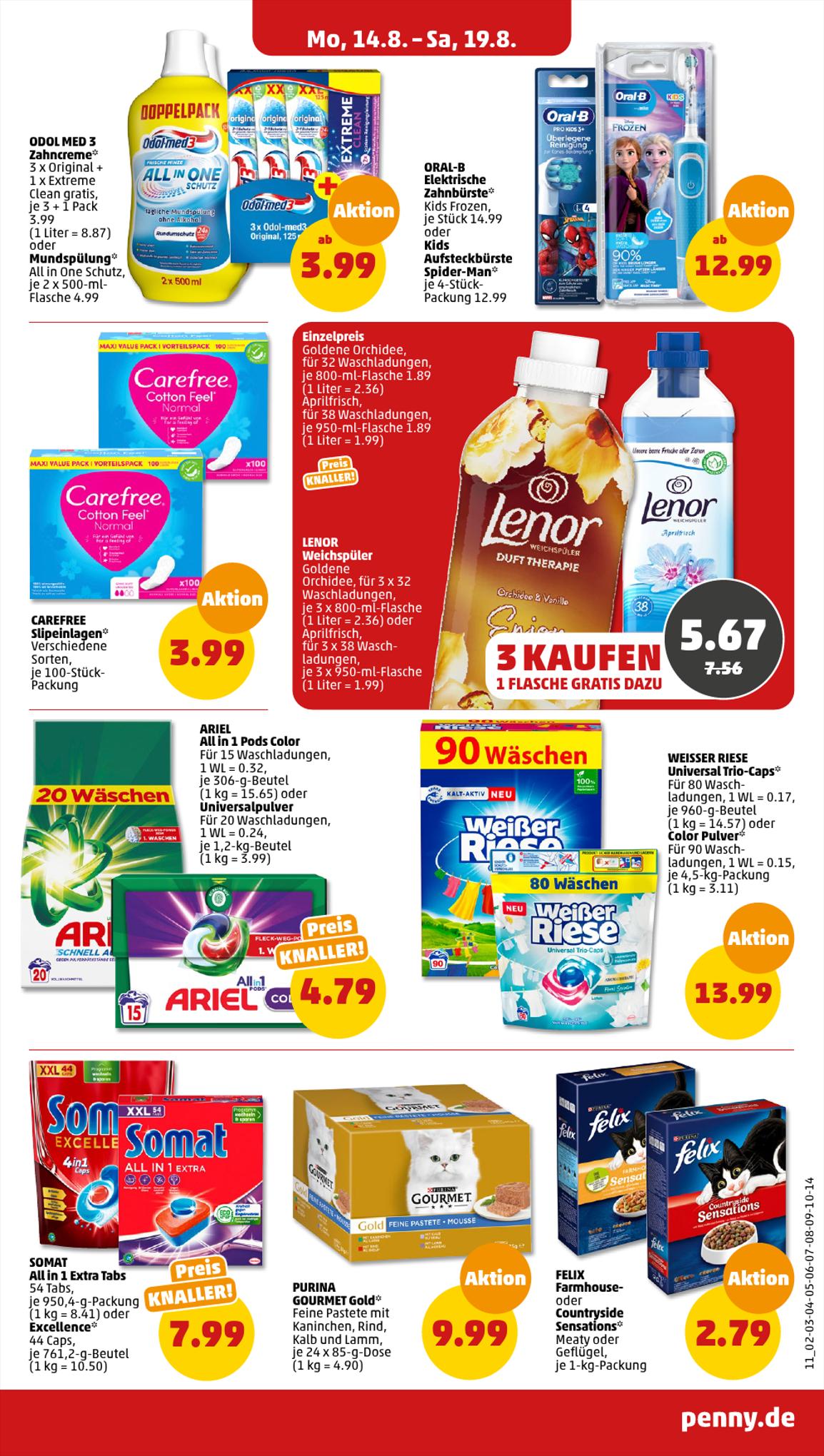 Penny Prospekt 14 – 19 August 2023 Seite 11