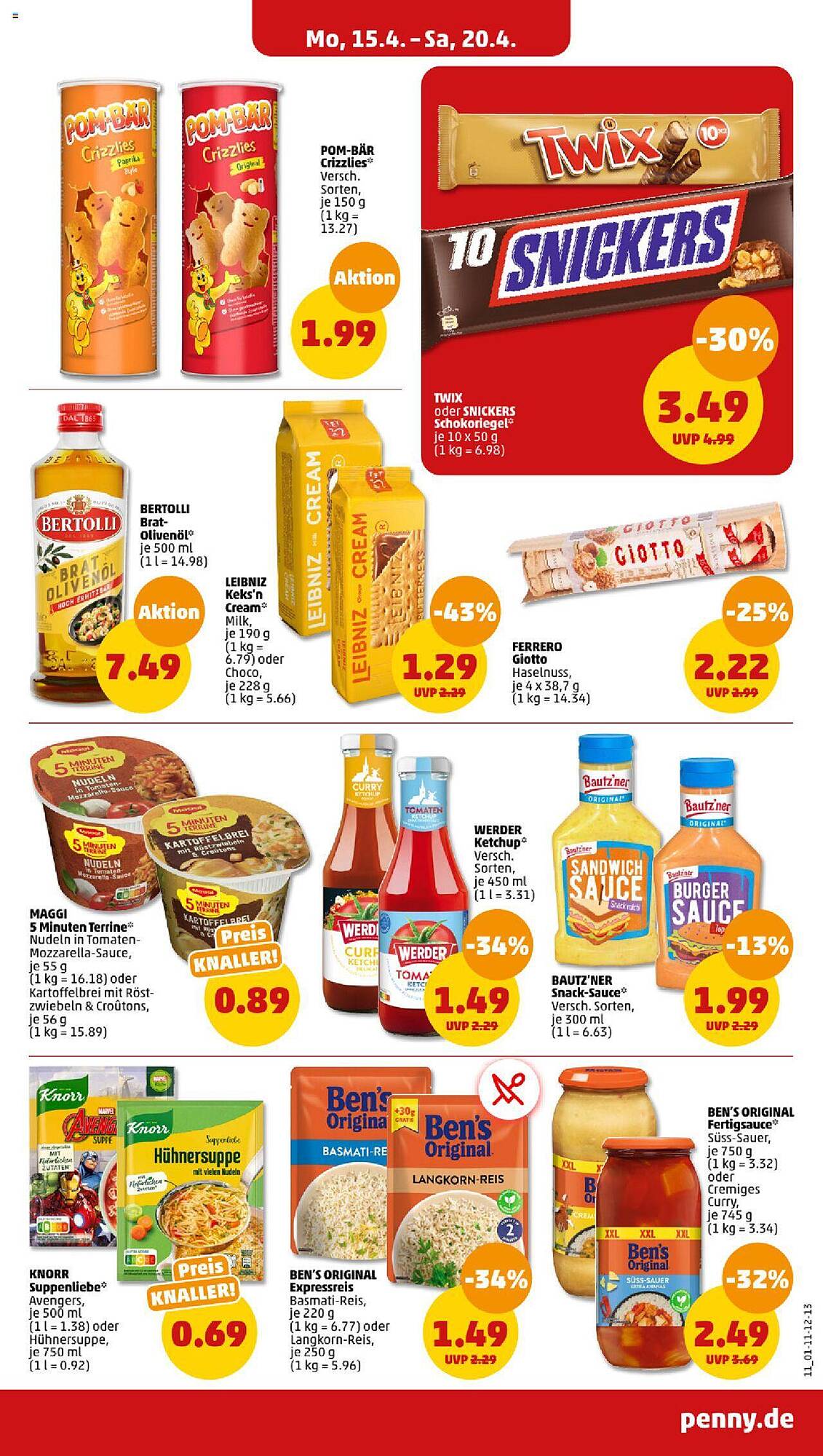 Penny Prospekt 15 – 20 April 2024 Seite 11