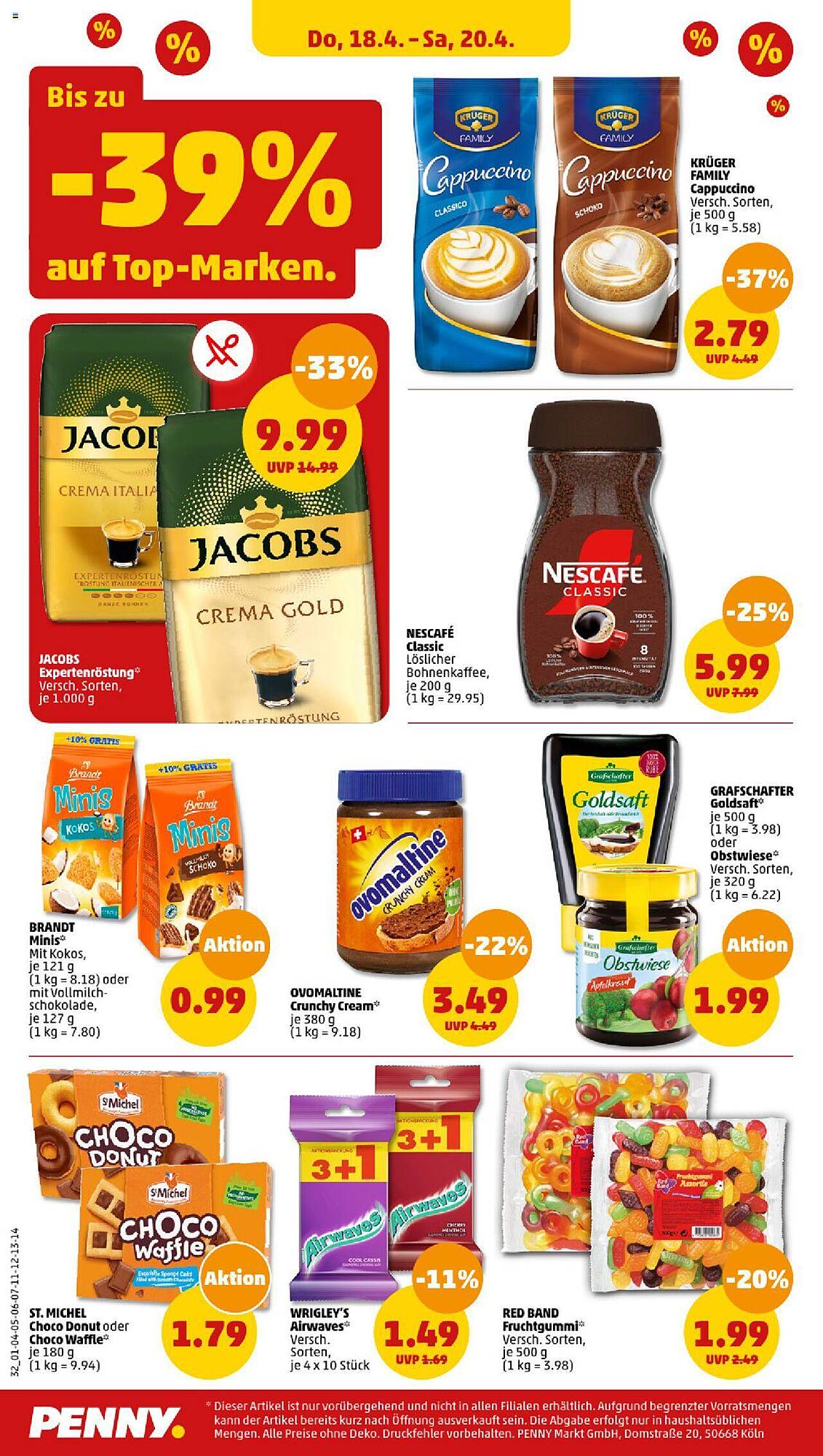 Penny Prospekt 15 – 20 April 2024 Seite 32