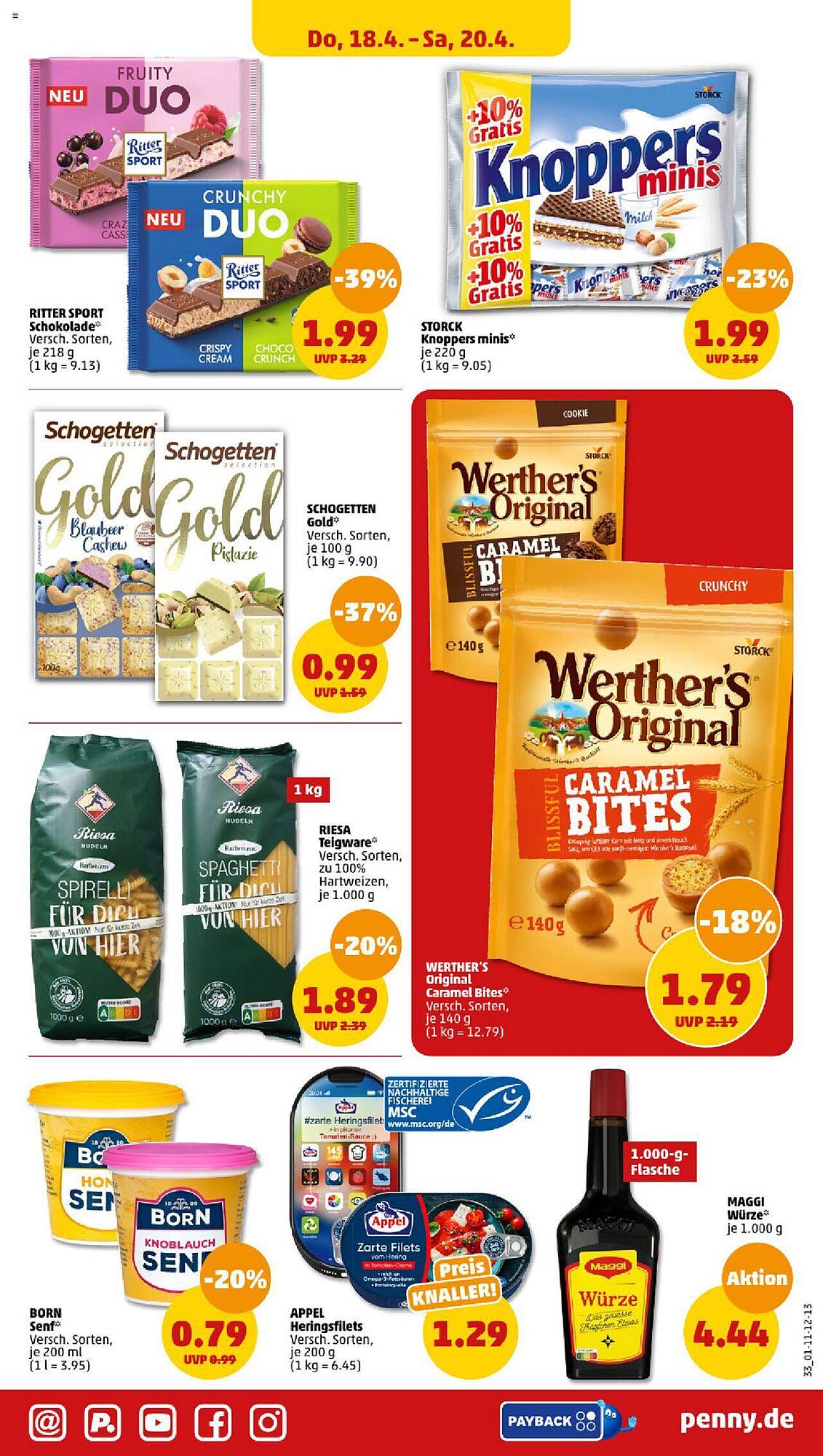 Penny Prospekt 15 – 20 April 2024 Seite 33