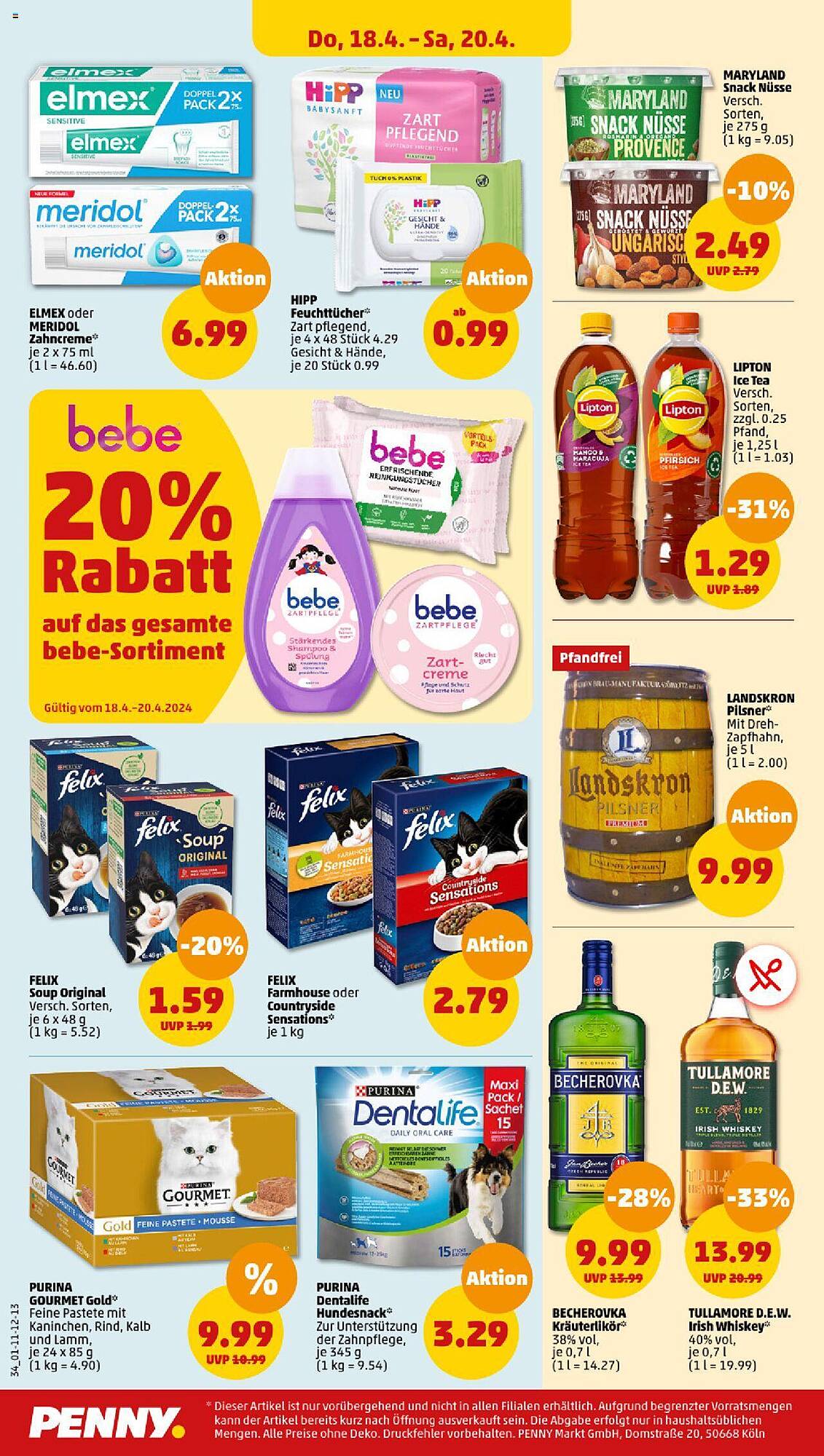 Penny Prospekt 15 – 20 April 2024 Seite 34