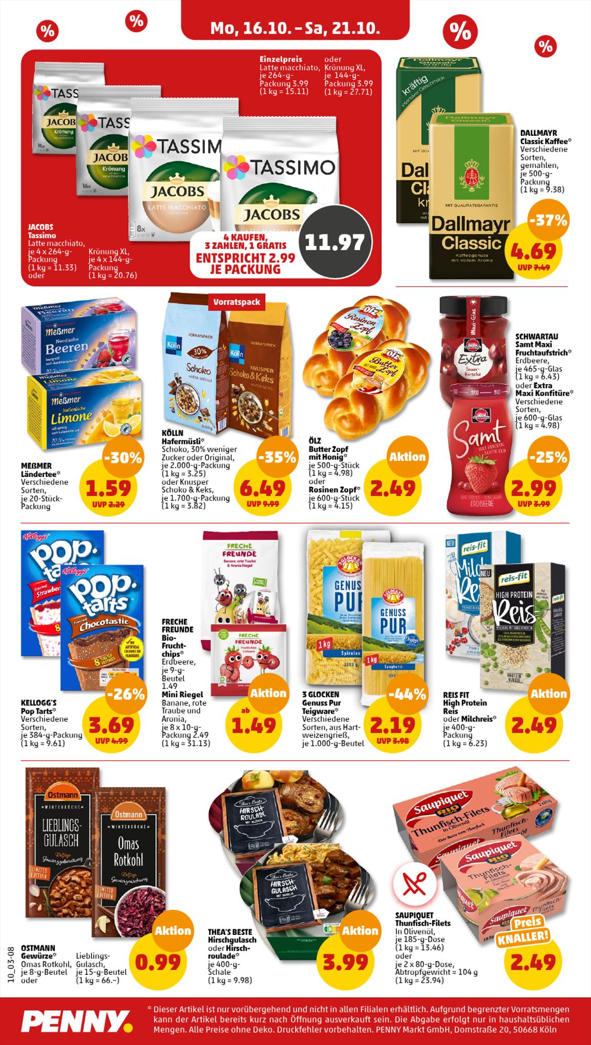 Penny Prospekt 16 – 21 October 2023 Seite 10