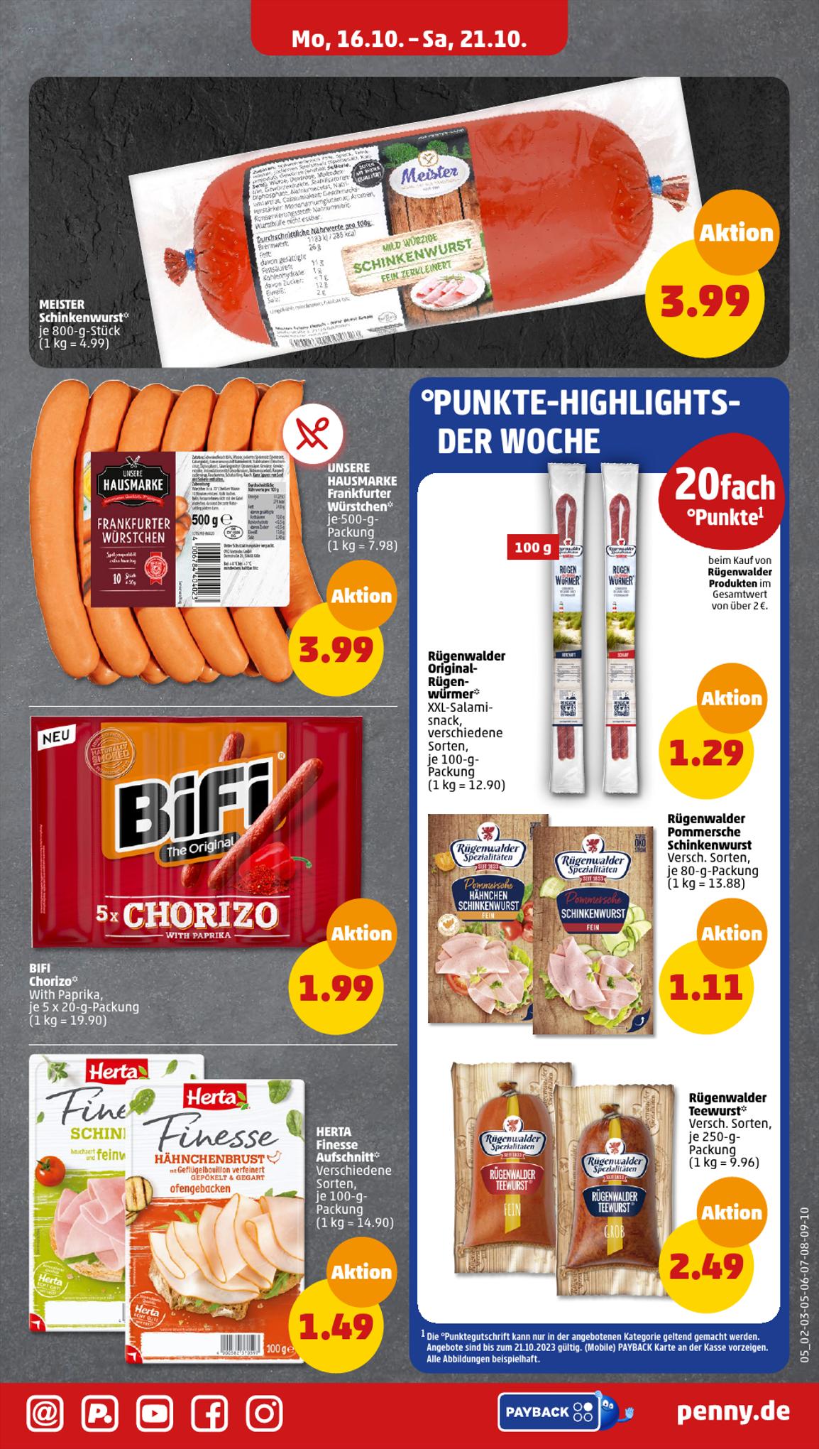 Penny Prospekt 16 – 21 October 2023 Seite 5