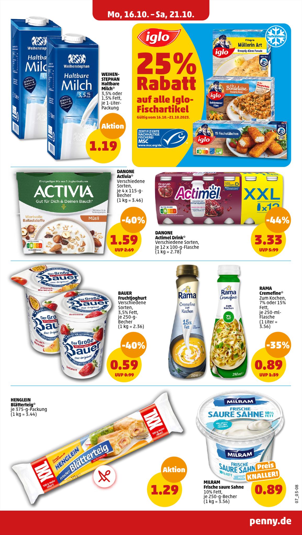 Penny Prospekt 16 – 21 October 2023 Seite 7