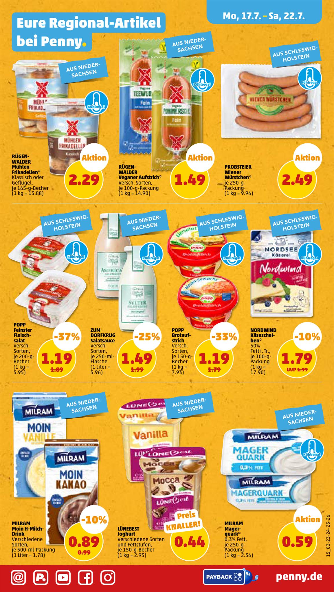 Penny Prospekt 17 – 22 Juli 2023 Seite 17