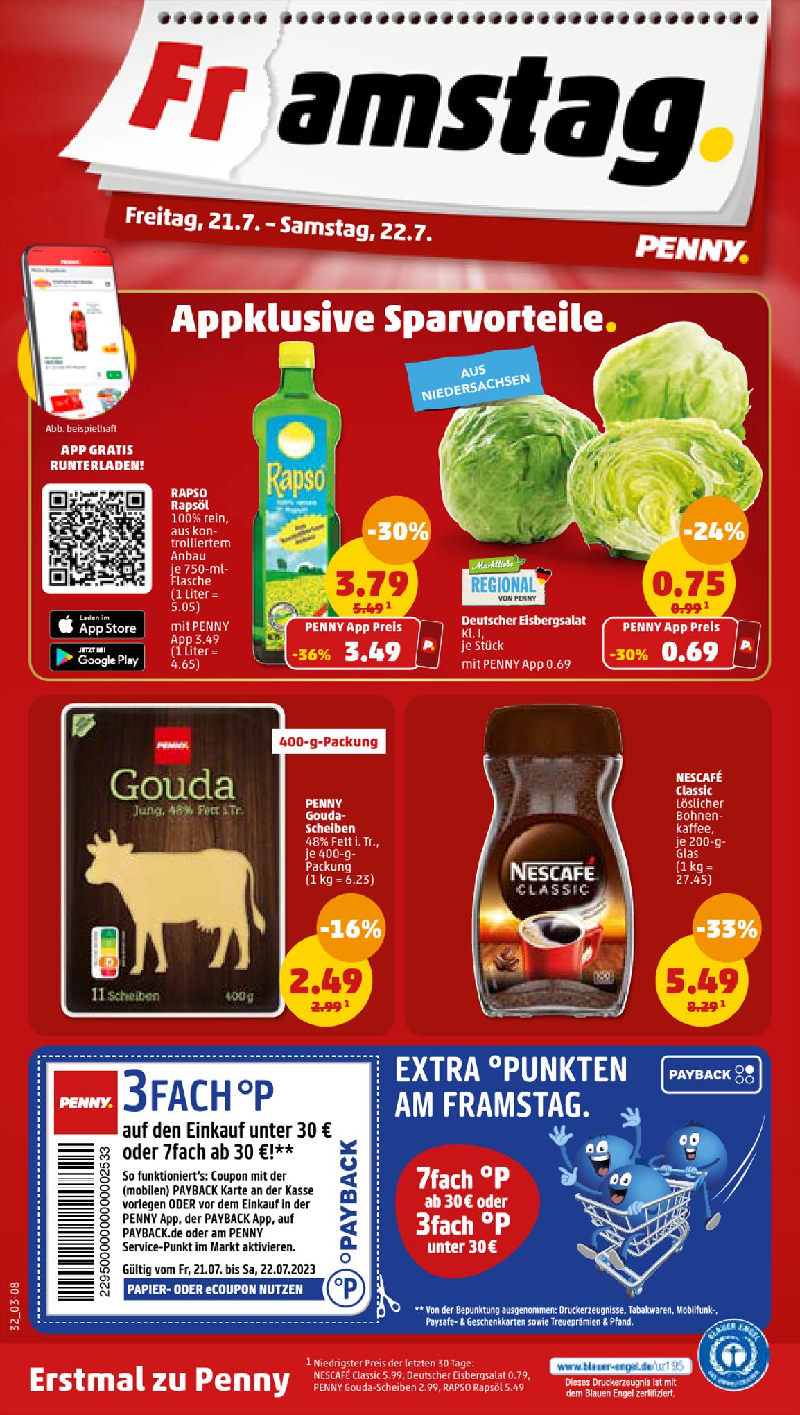 Penny Prospekt 17 – 22 Juli 2023 Seite 34