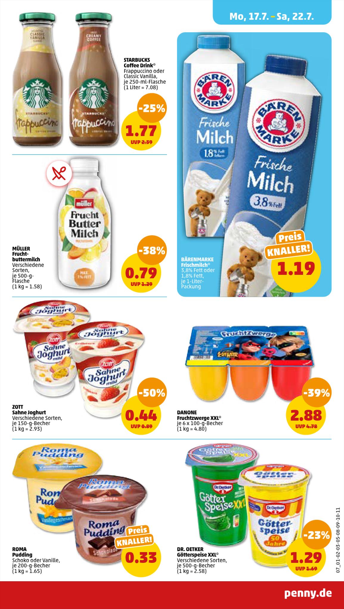 Penny Prospekt 17 – 22 Juli 2023 Seite 7