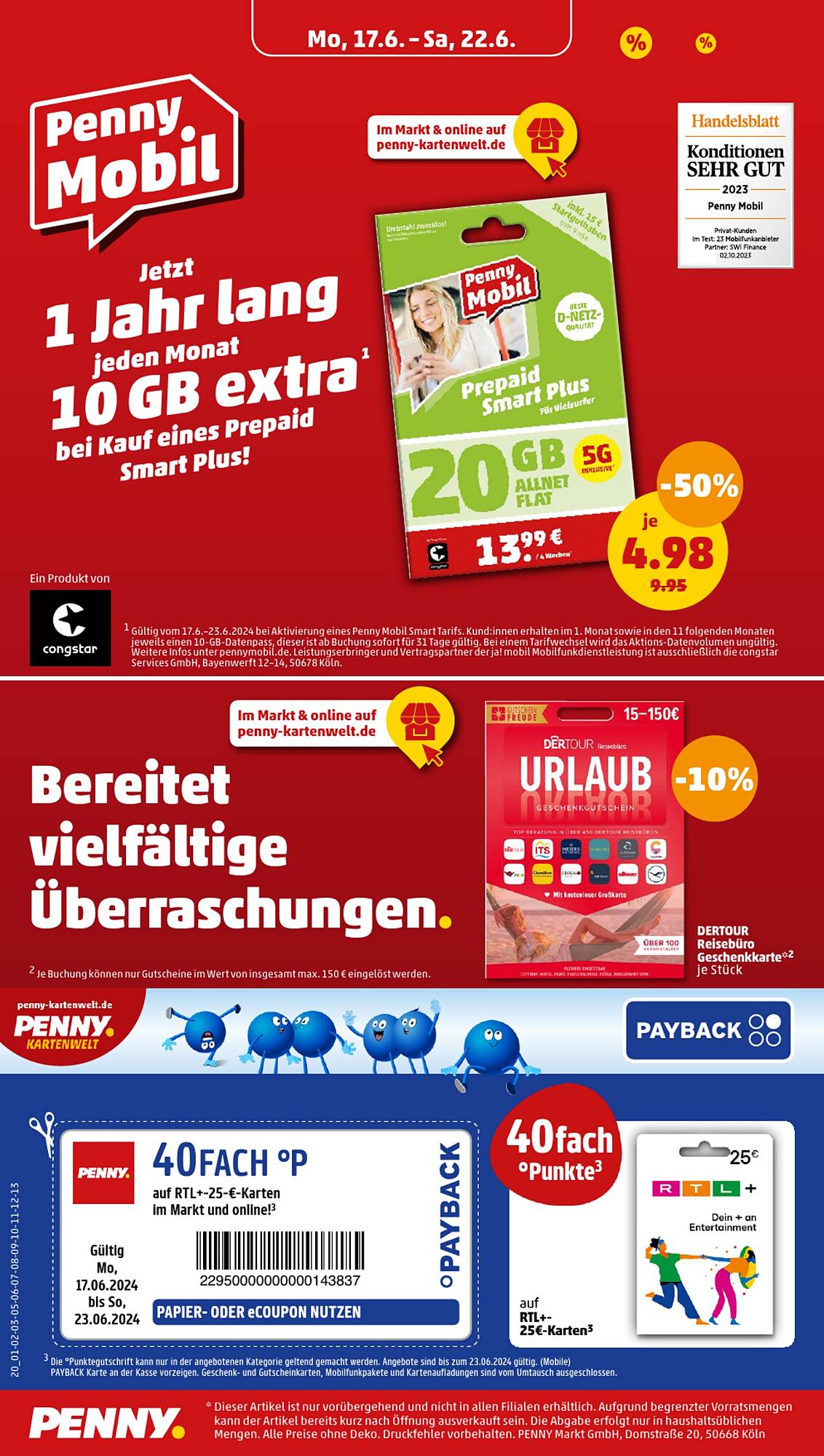 Penny Prospekt 17 – 22 Juni 2024 Seite 16