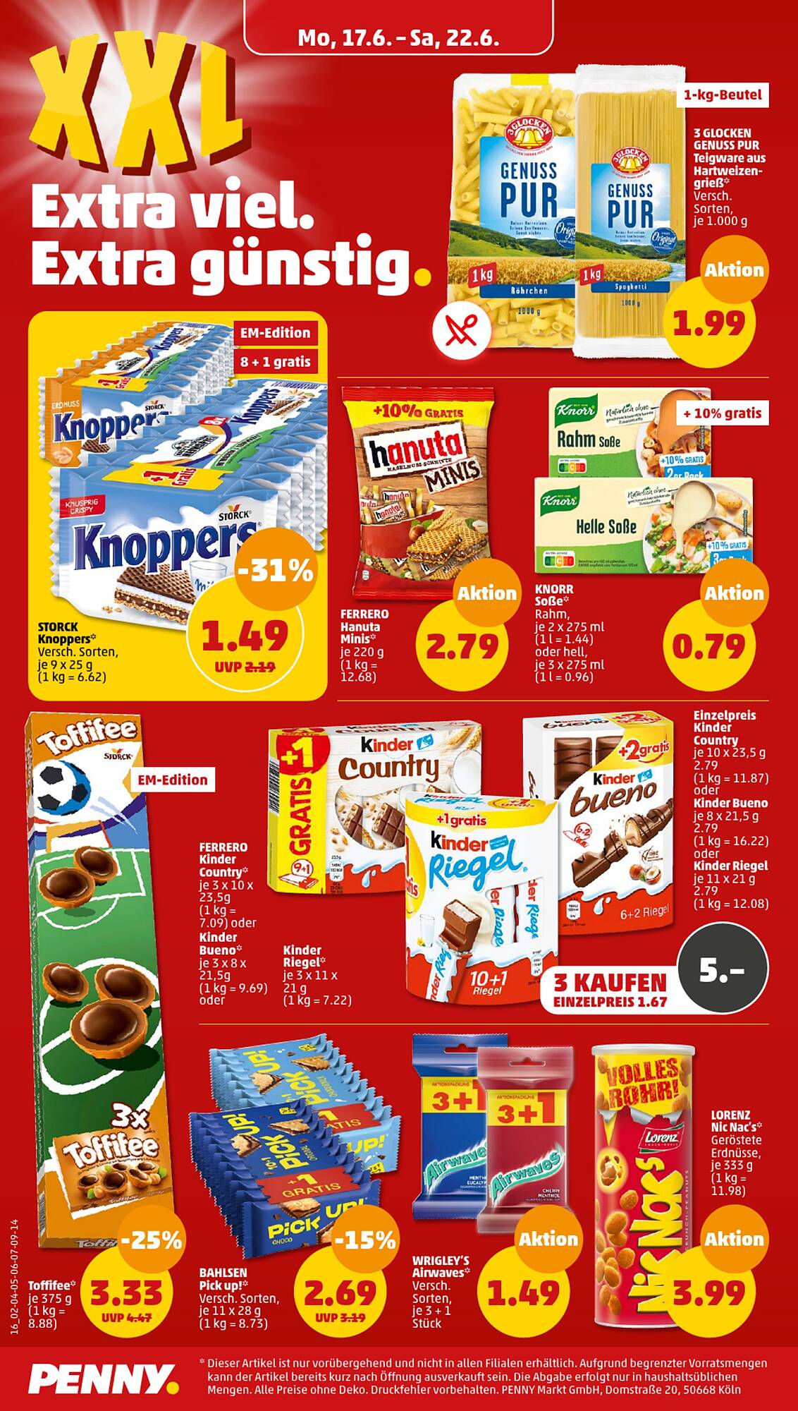 Penny Prospekt 17 – 22 Juni 2024 Seite 18