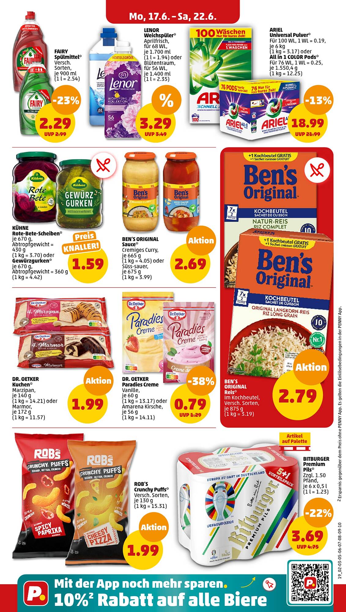 Penny Prospekt 17 – 22 Juni 2024 Seite 21