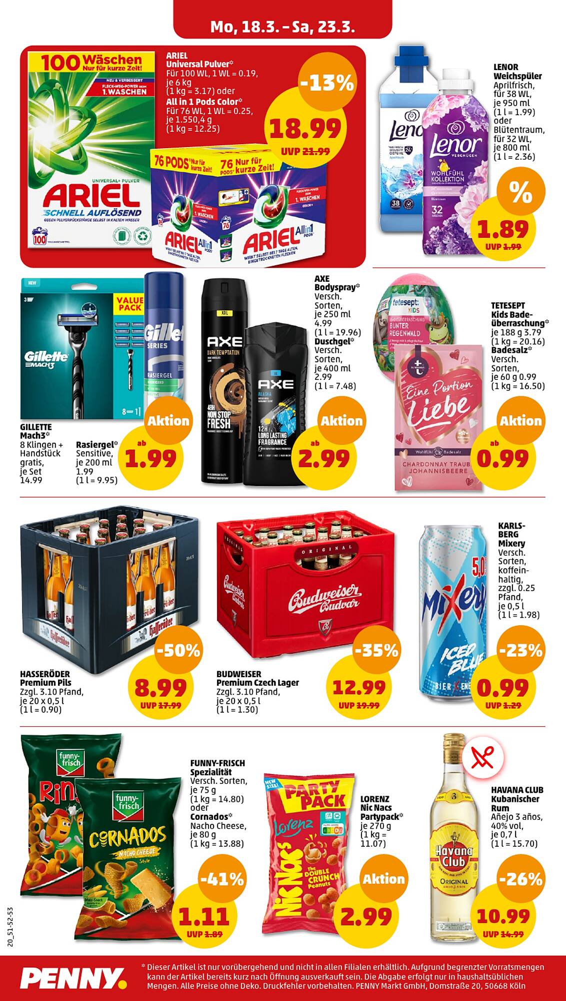 Penny Prospekt 18 – 23 Marsch 2024 Seite 20