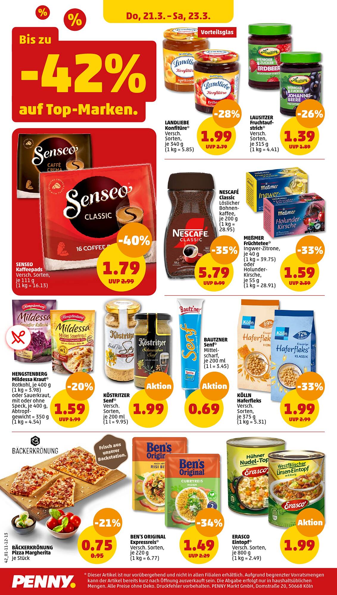 Penny Prospekt 18 – 23 Marsch 2024 Seite 42