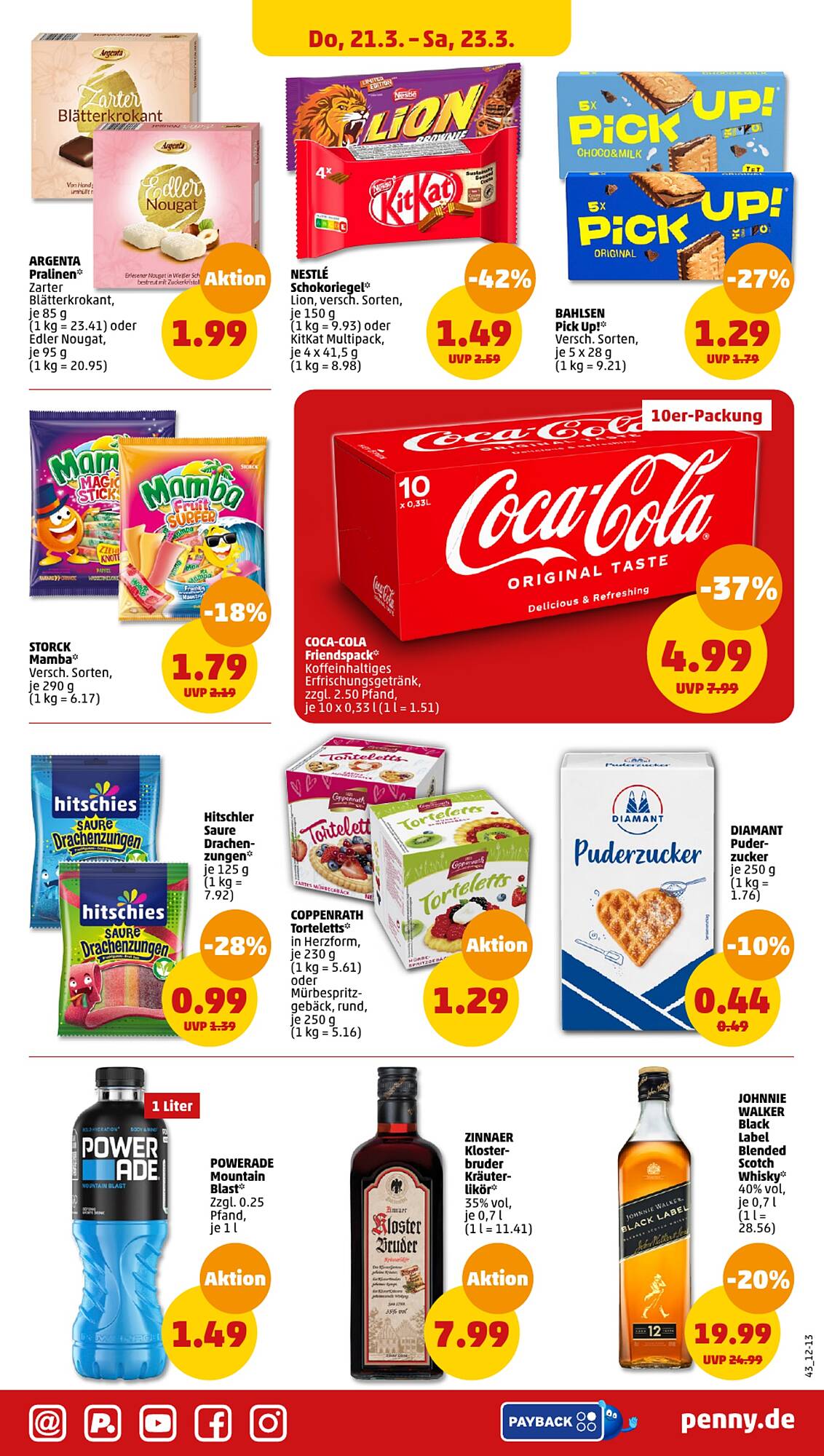 Penny Prospekt 18 – 23 Marsch 2024 Seite 43