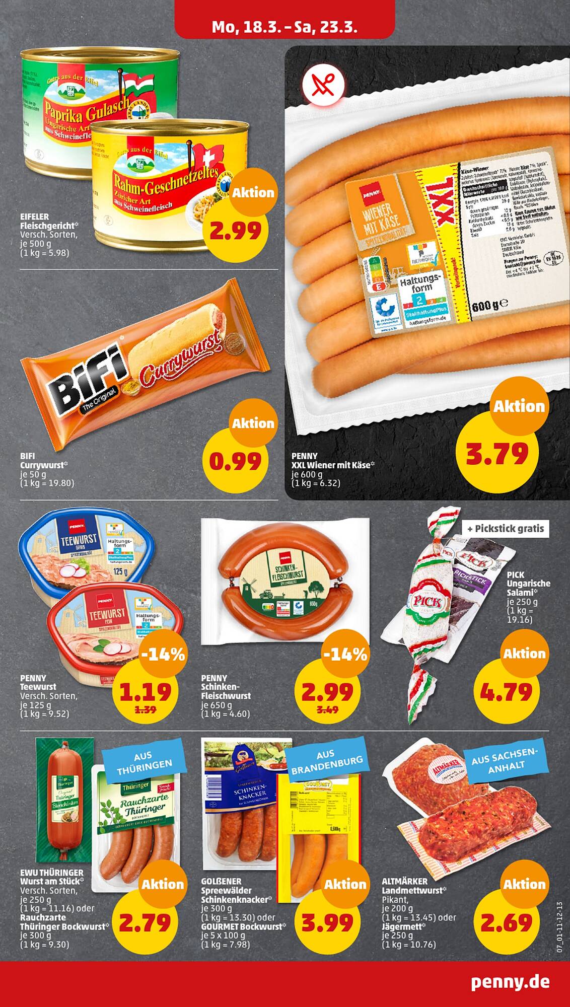 Penny Prospekt 18 – 23 Marsch 2024 Seite 7