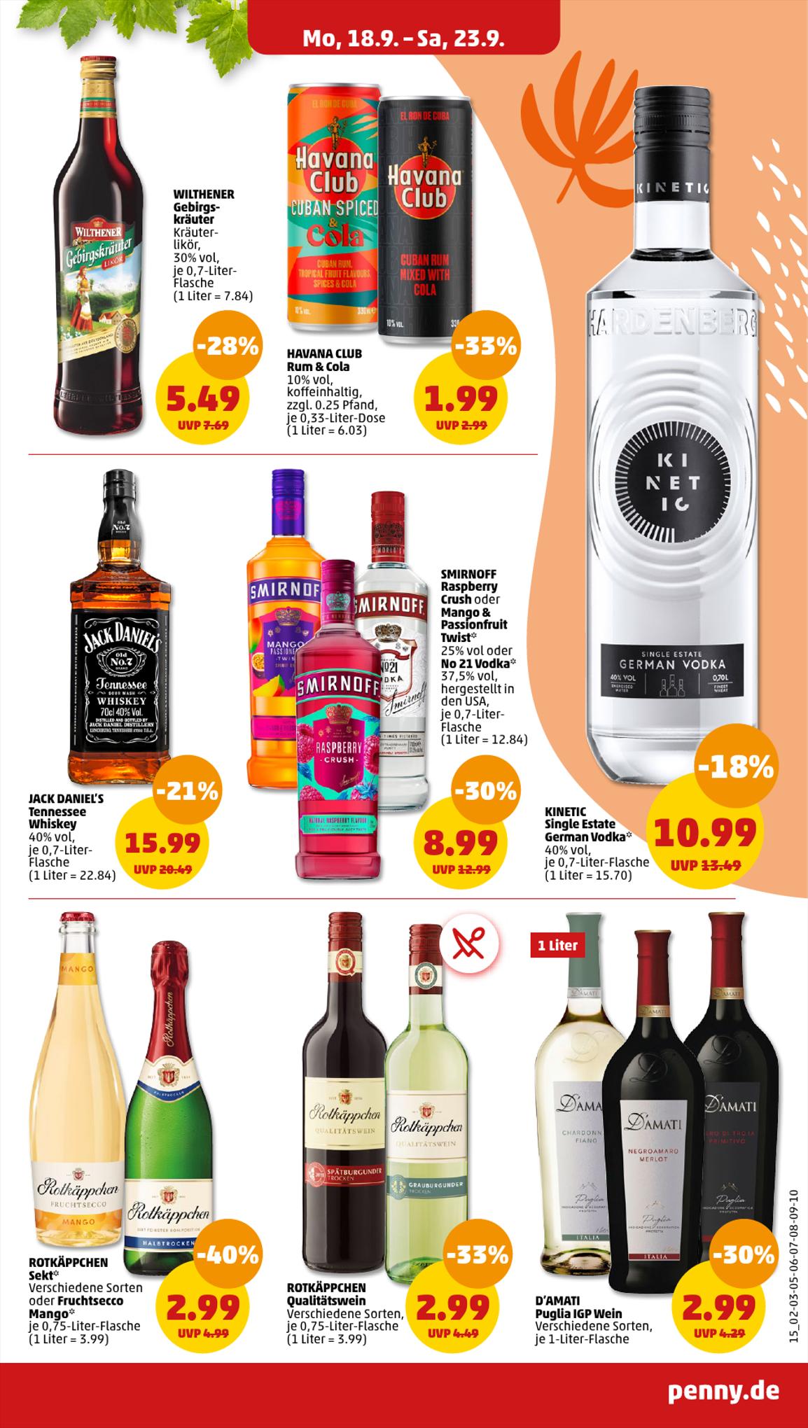 Penny Prospekt 18 – 23 September 2023 Seite 15