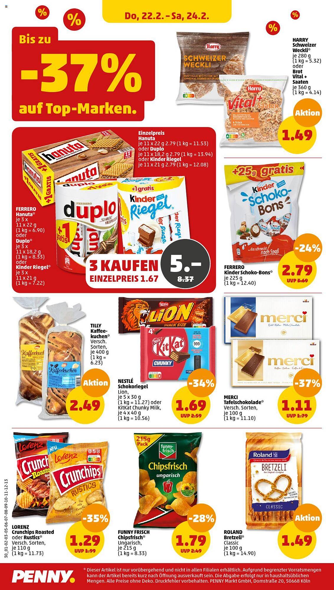 Penny Prospekt 19 – 24 Februar 2024 Seite 30