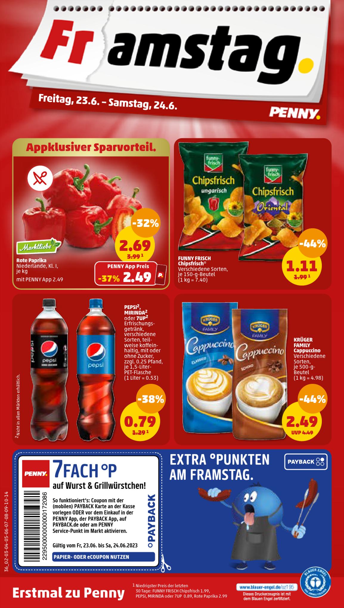 Penny Prospekt 19 – 24 Juni 2023 Seite 38