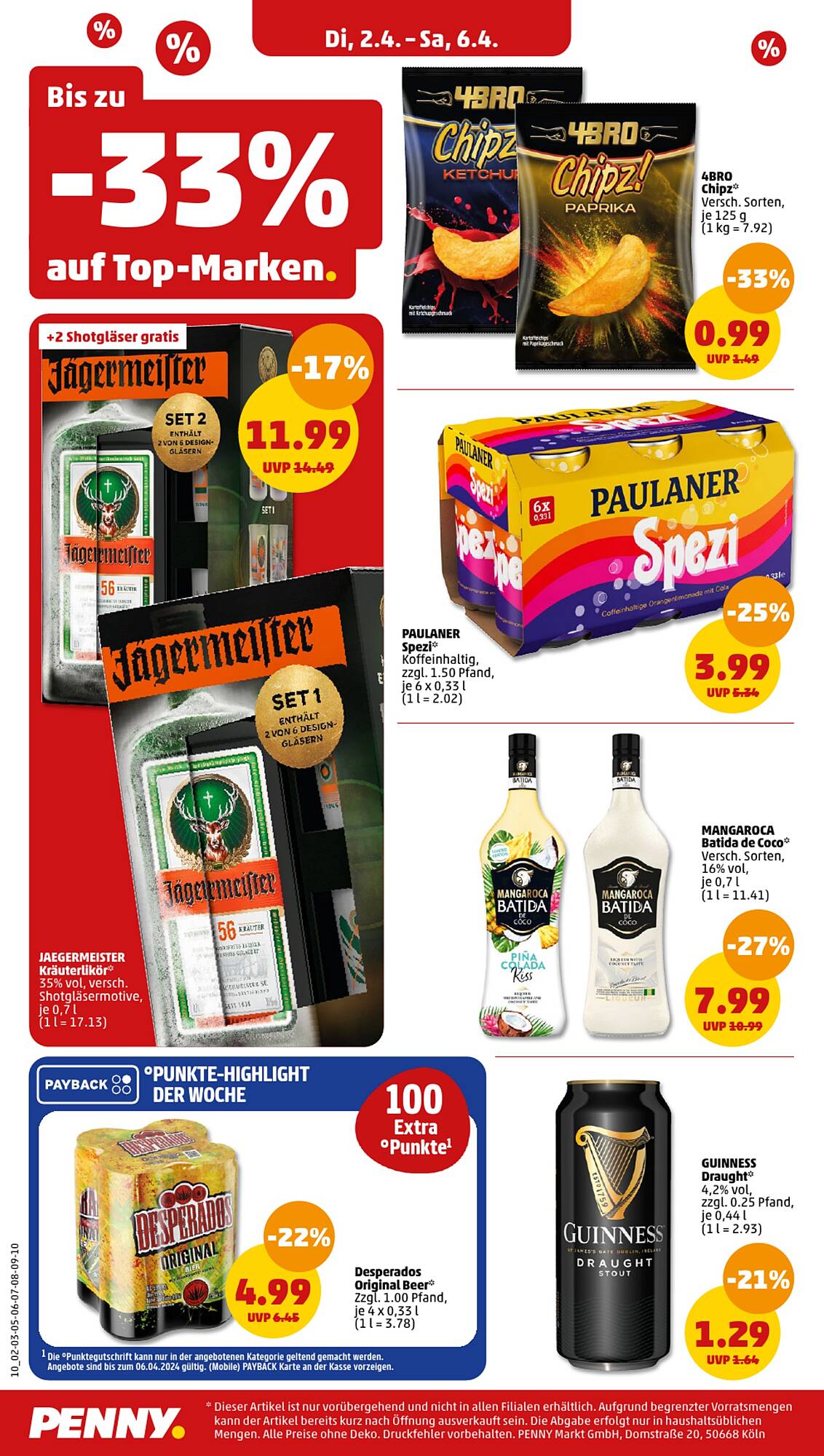 Penny Prospekt 2 – 6 April 2024 Seite 10