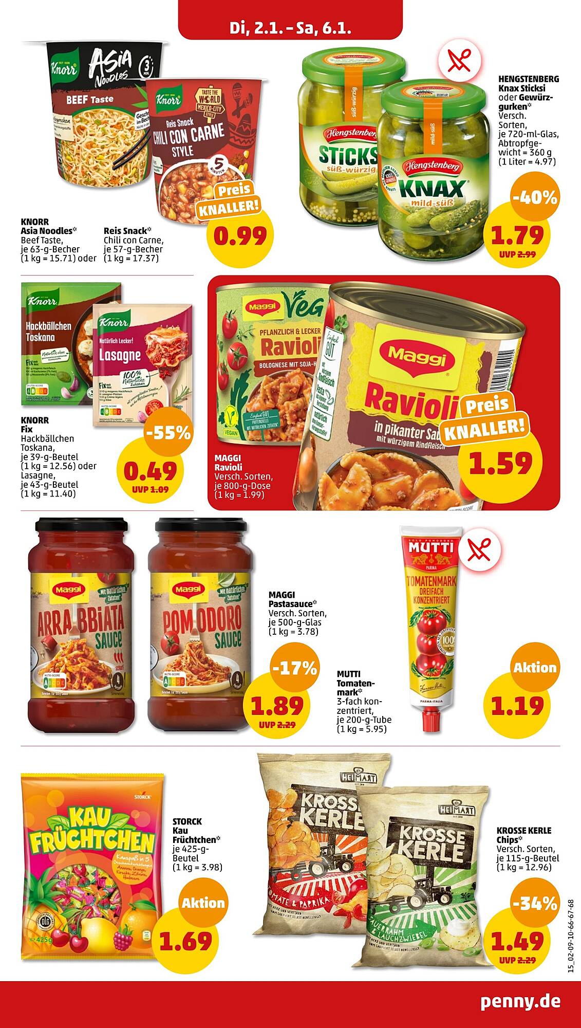 Penny Prospekt 2 – 6 Januar 2024 Seite 15