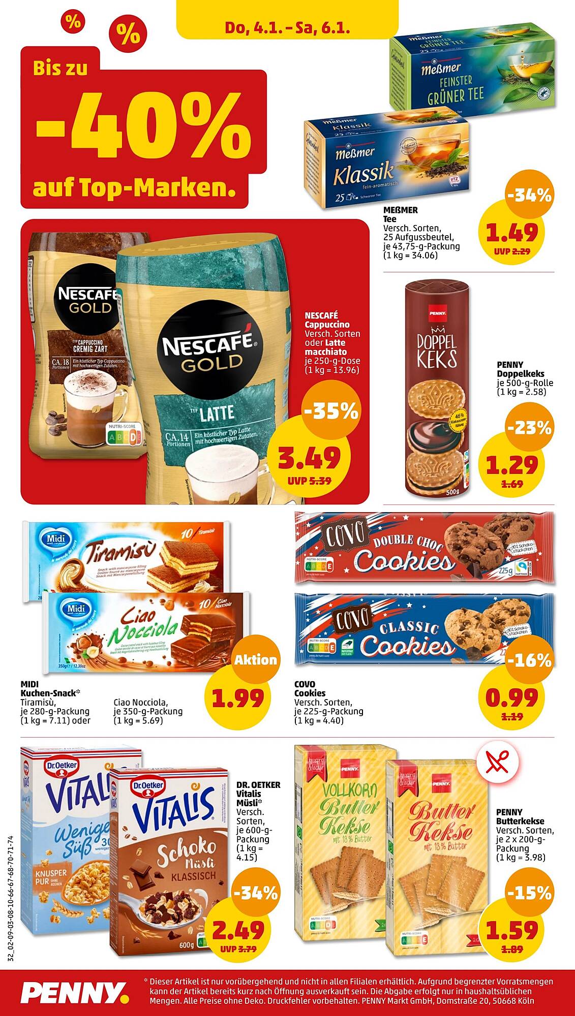 Penny Prospekt 2 – 6 Januar 2024 Seite 32