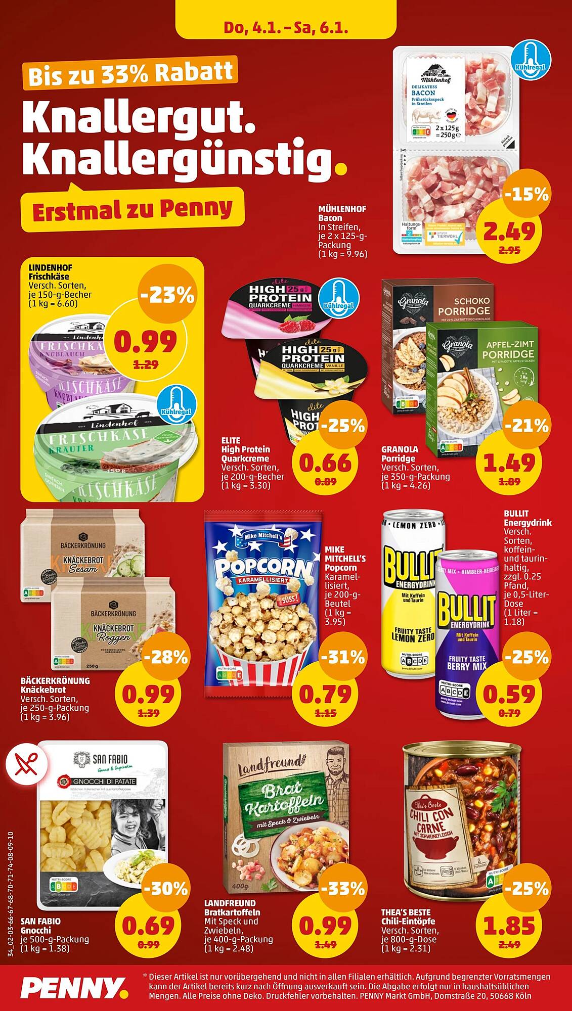 Penny Prospekt 2 – 6 Januar 2024 Seite 34