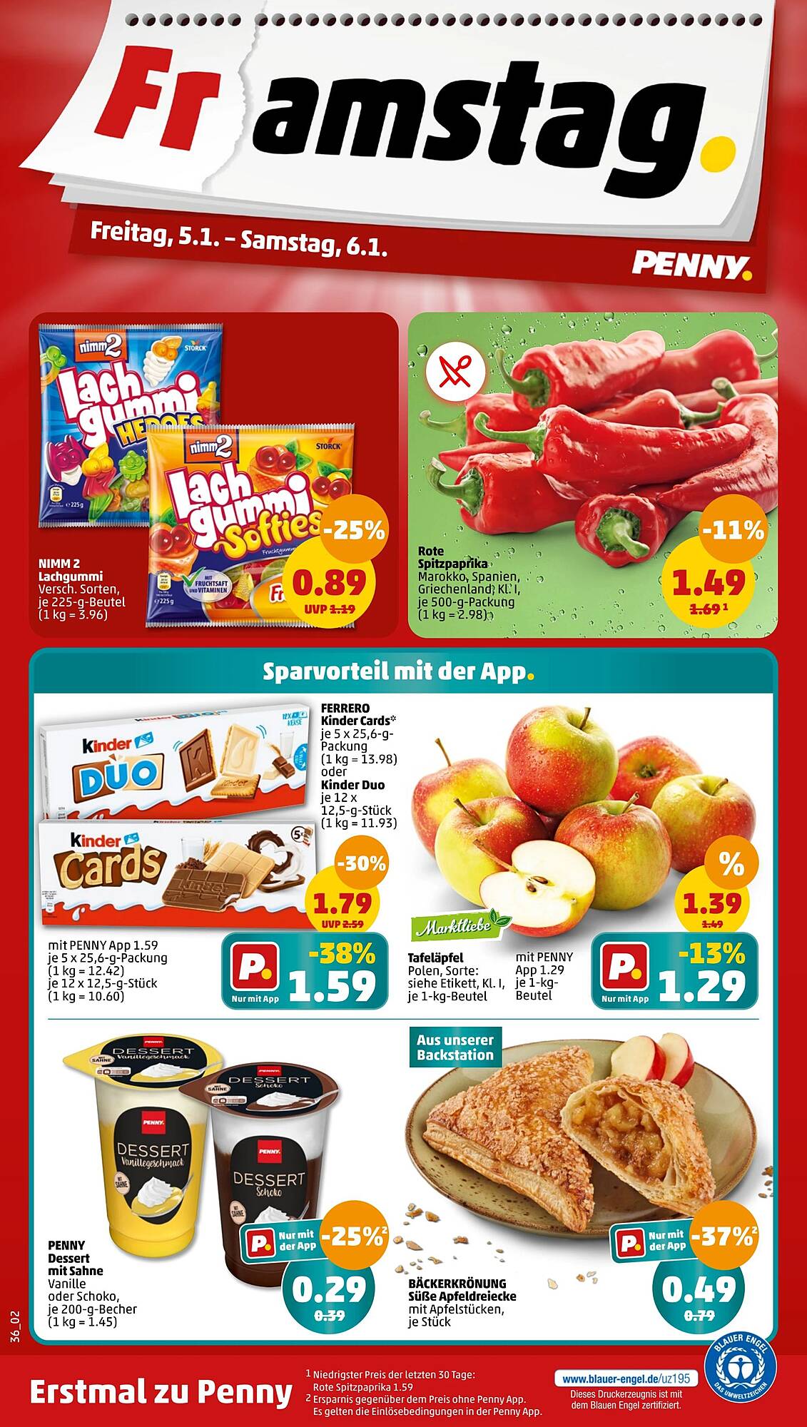 Penny Prospekt 2 – 6 Januar 2024 Seite 36