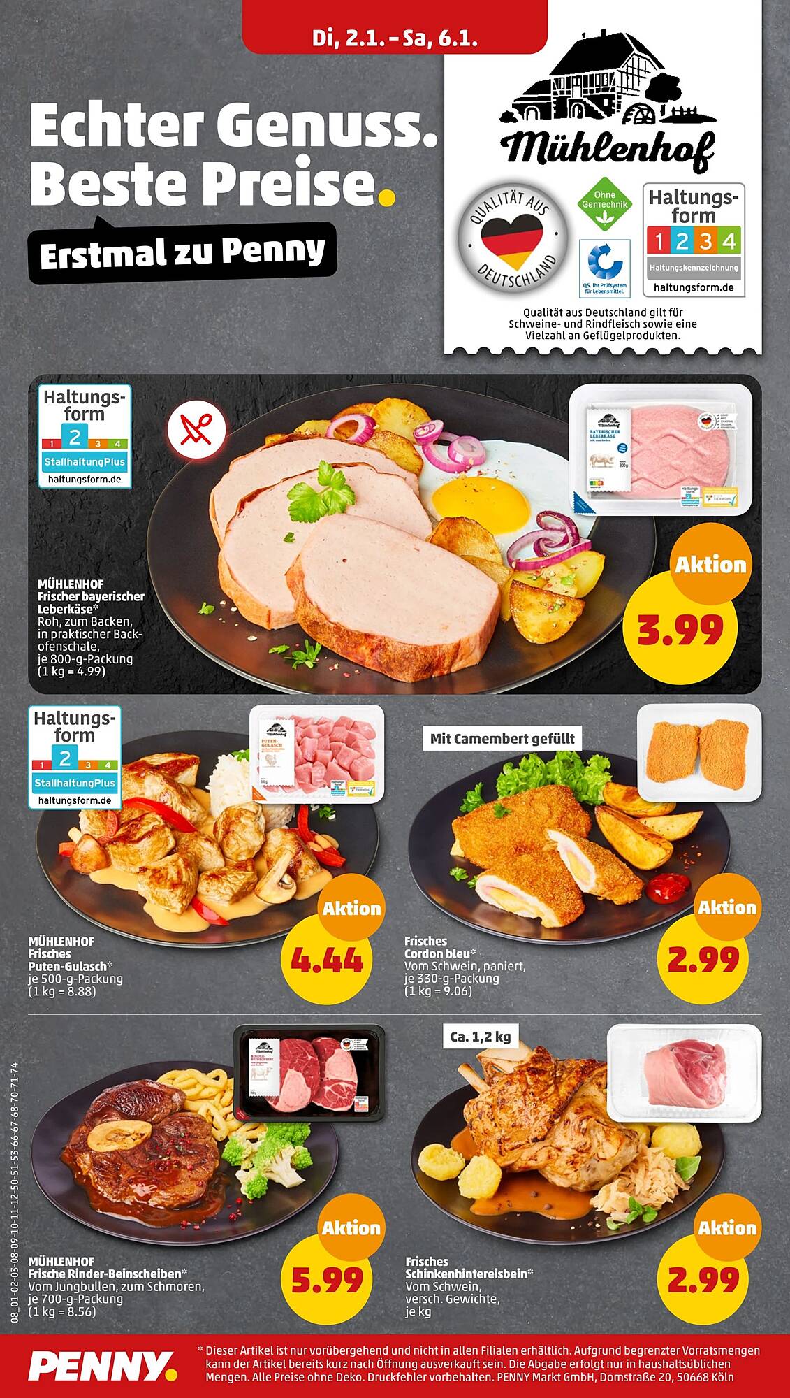 Penny Prospekt 2 – 6 Januar 2024 Seite 8