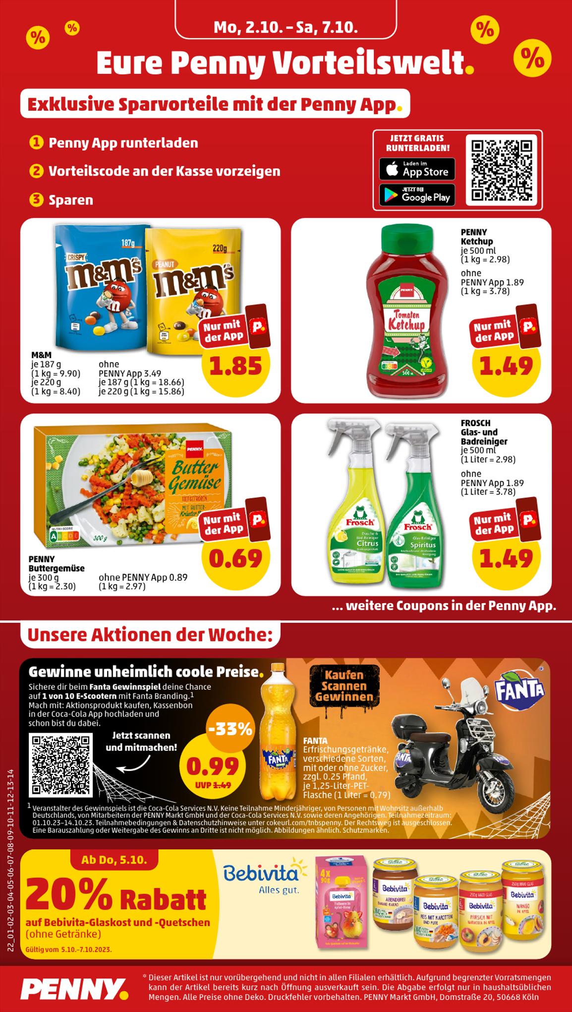 Penny Prospekt 2 – 7 October 2023 Seite 20