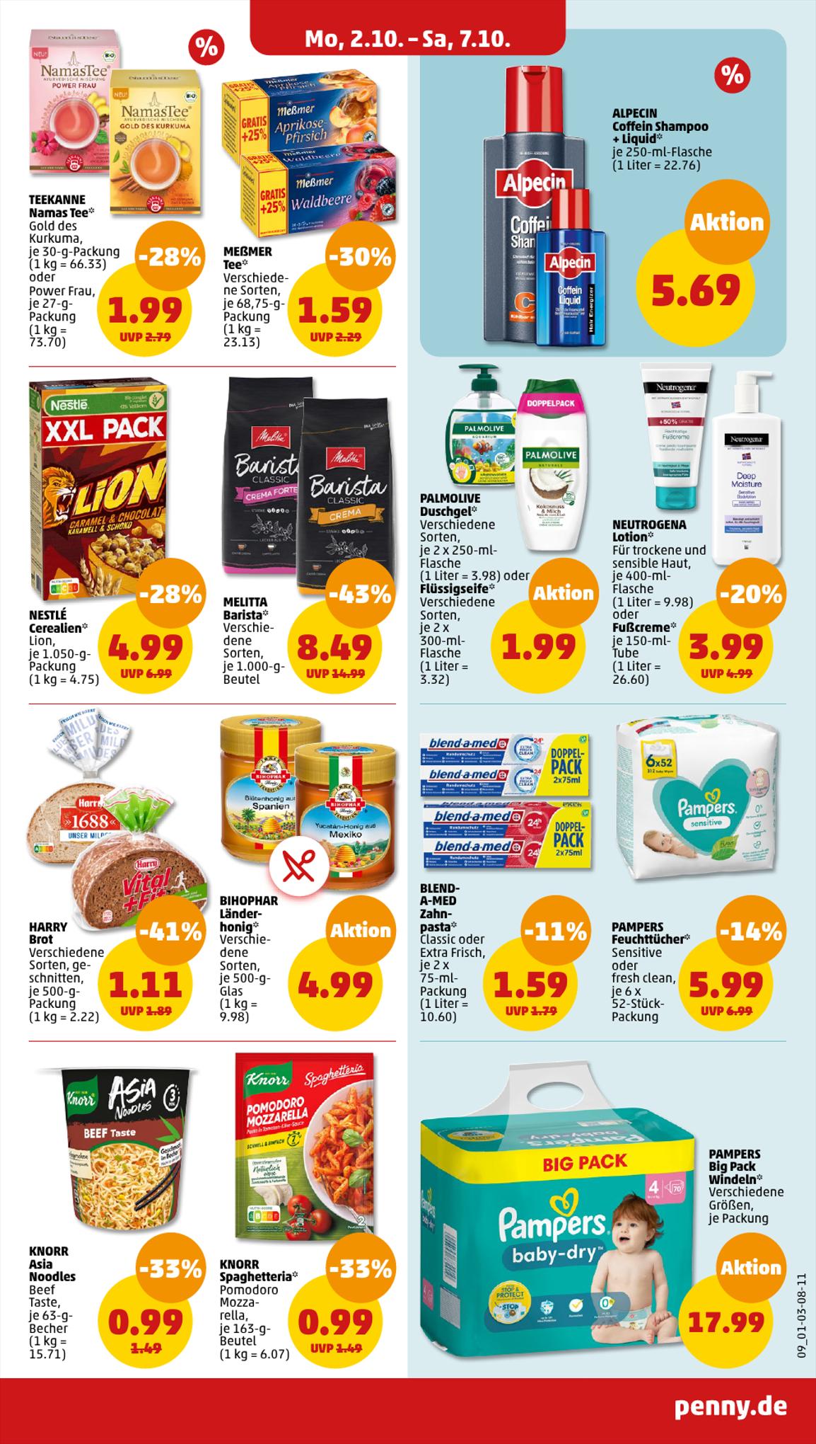 Penny Prospekt 2 – 7 October 2023 Seite 9