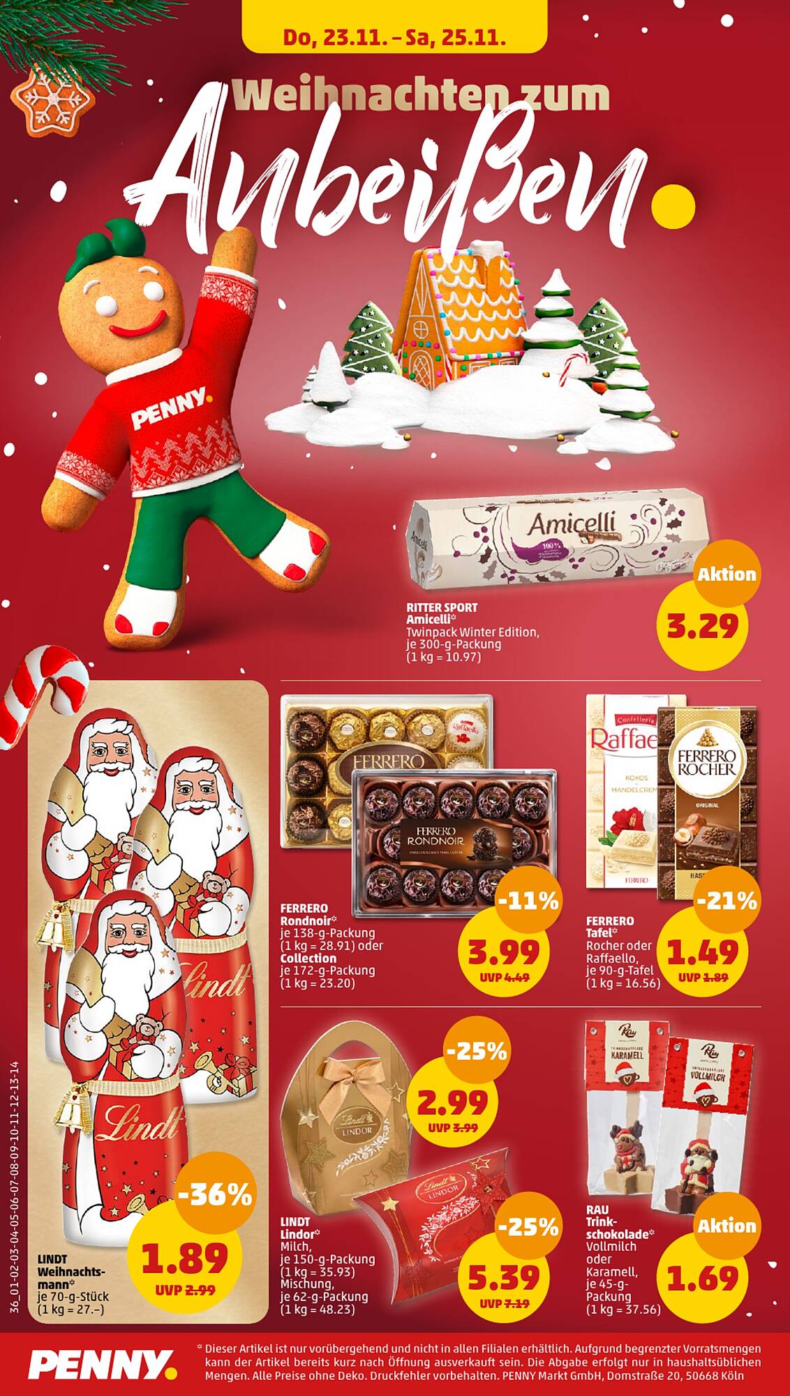 Penny Prospekt 20 – 25 November 2023 Seite 38