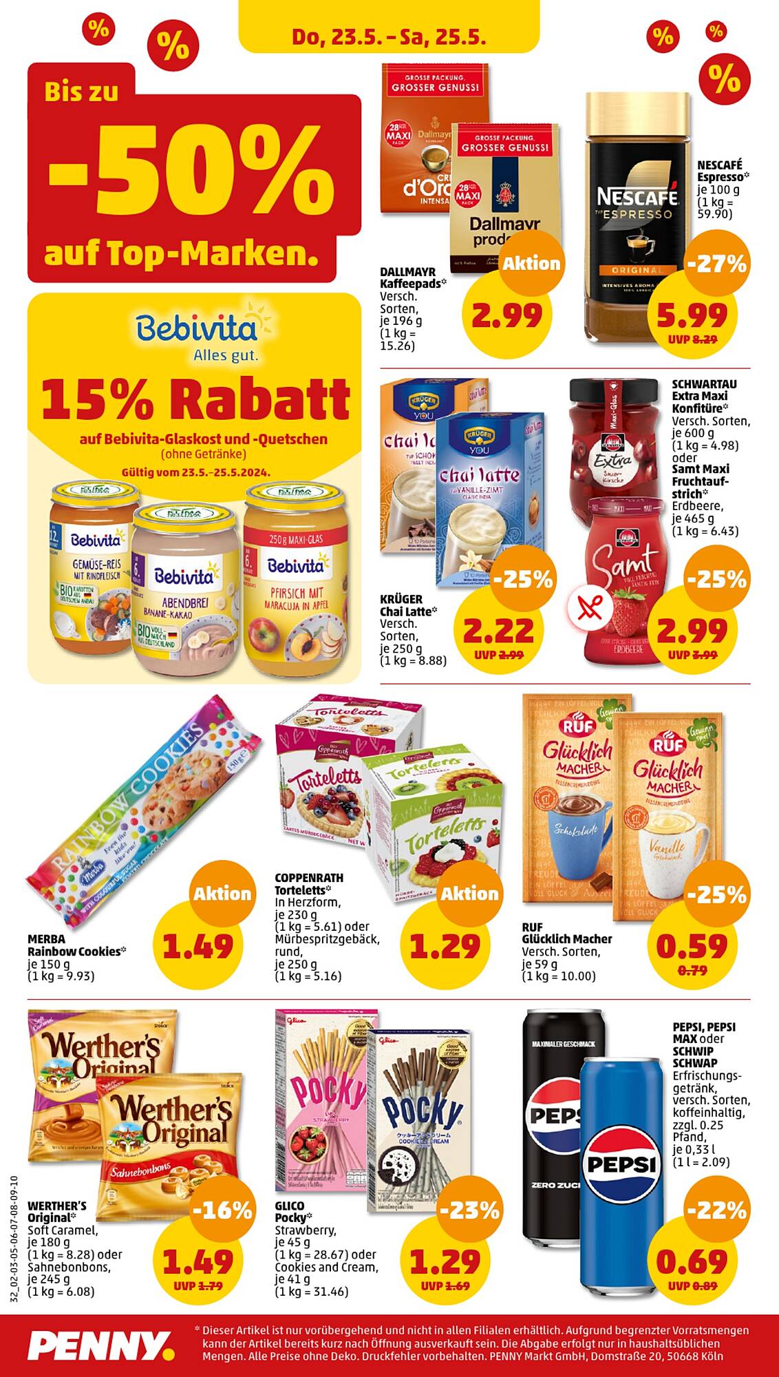 Penny Prospekt 21 – 25 Mai 2024 Seite 32