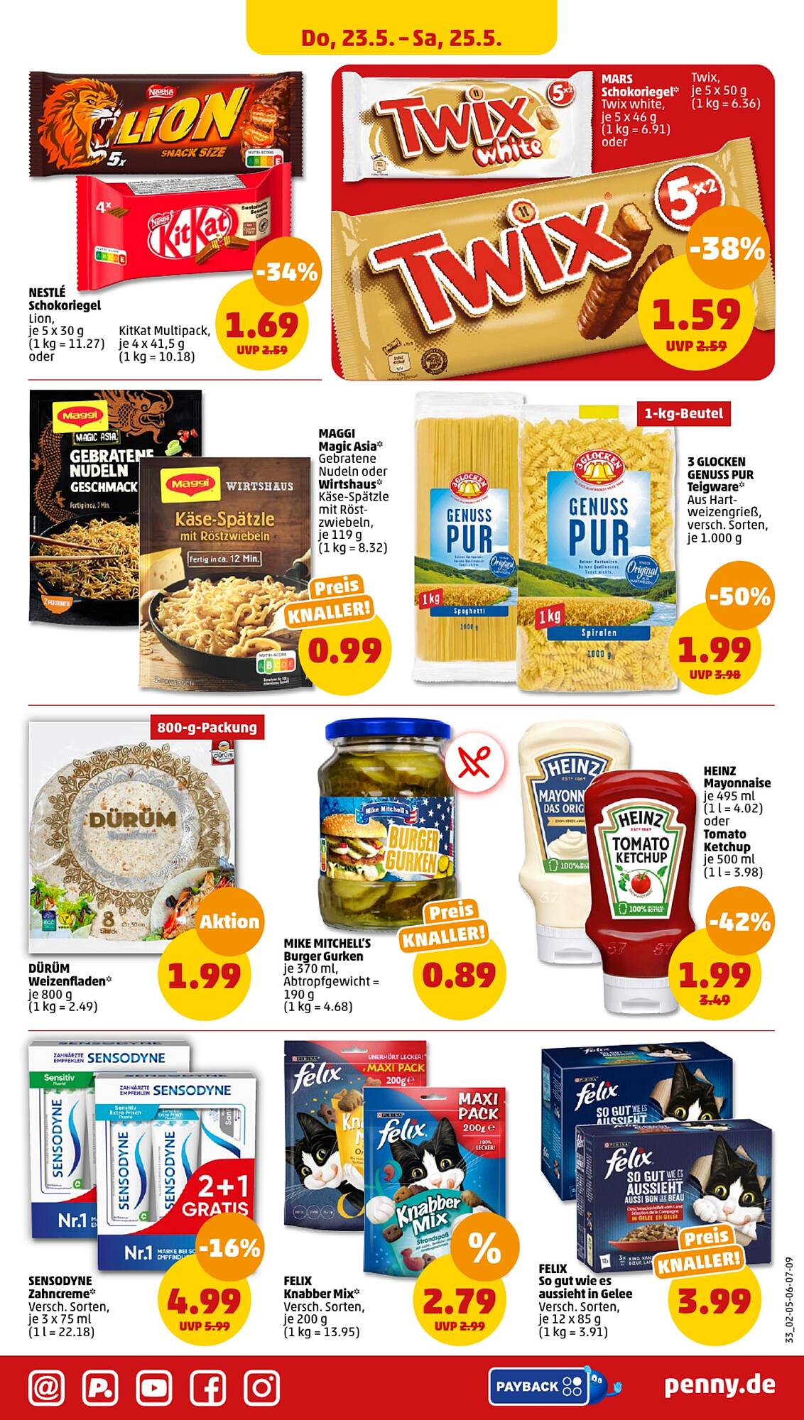 Penny Prospekt 21 – 25 Mai 2024 Seite 33