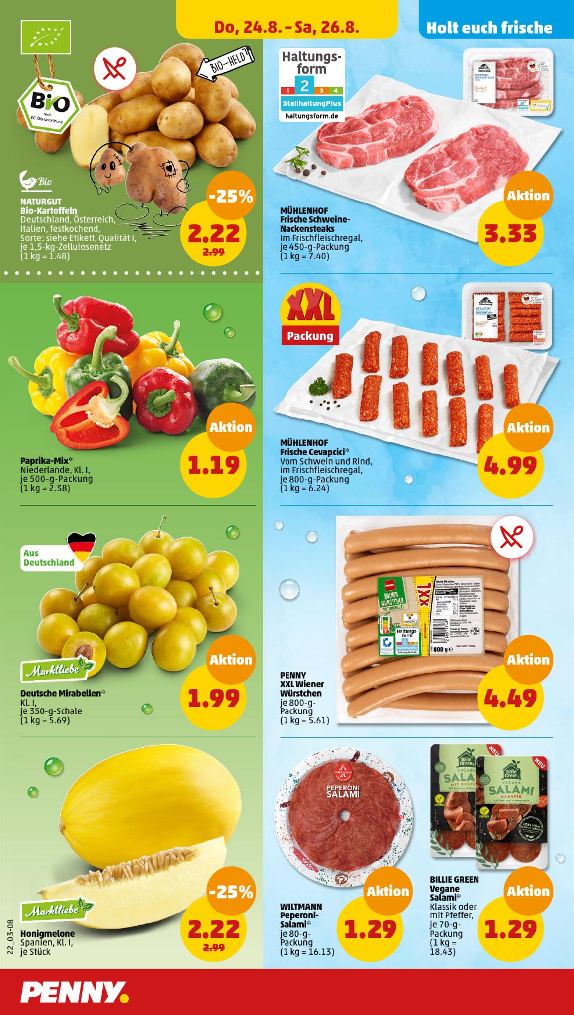 Penny Prospekt 21 – 26 August 2023 Seite 24