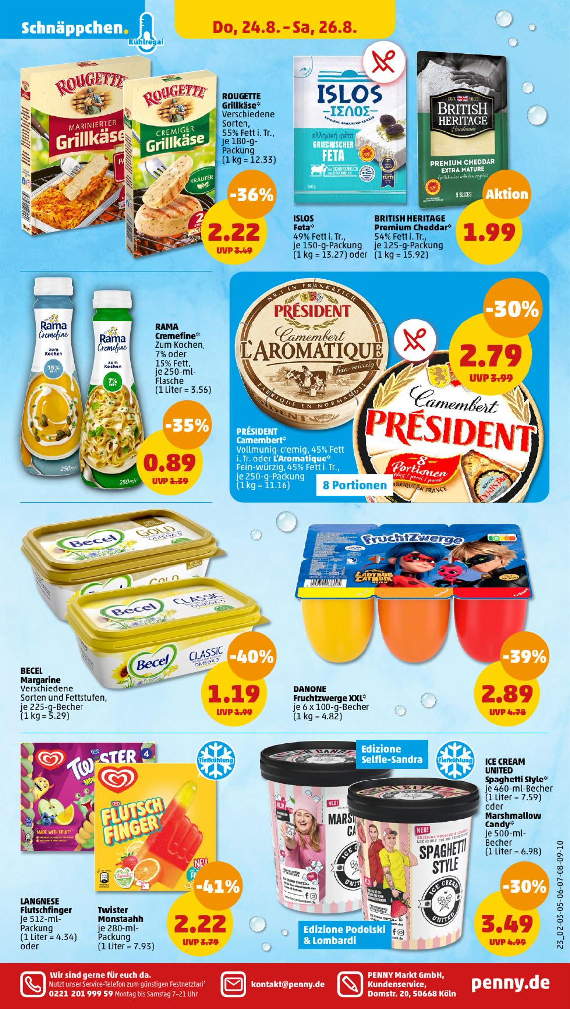 Penny Prospekt 21 – 26 August 2023 Seite 25