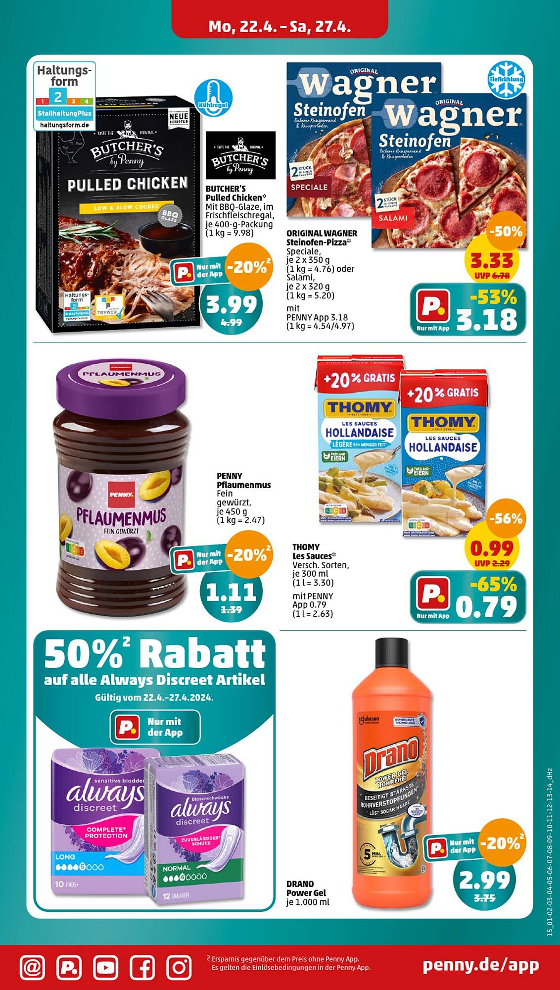 Penny Prospekt 22 – 27 April 2024 Seite 15