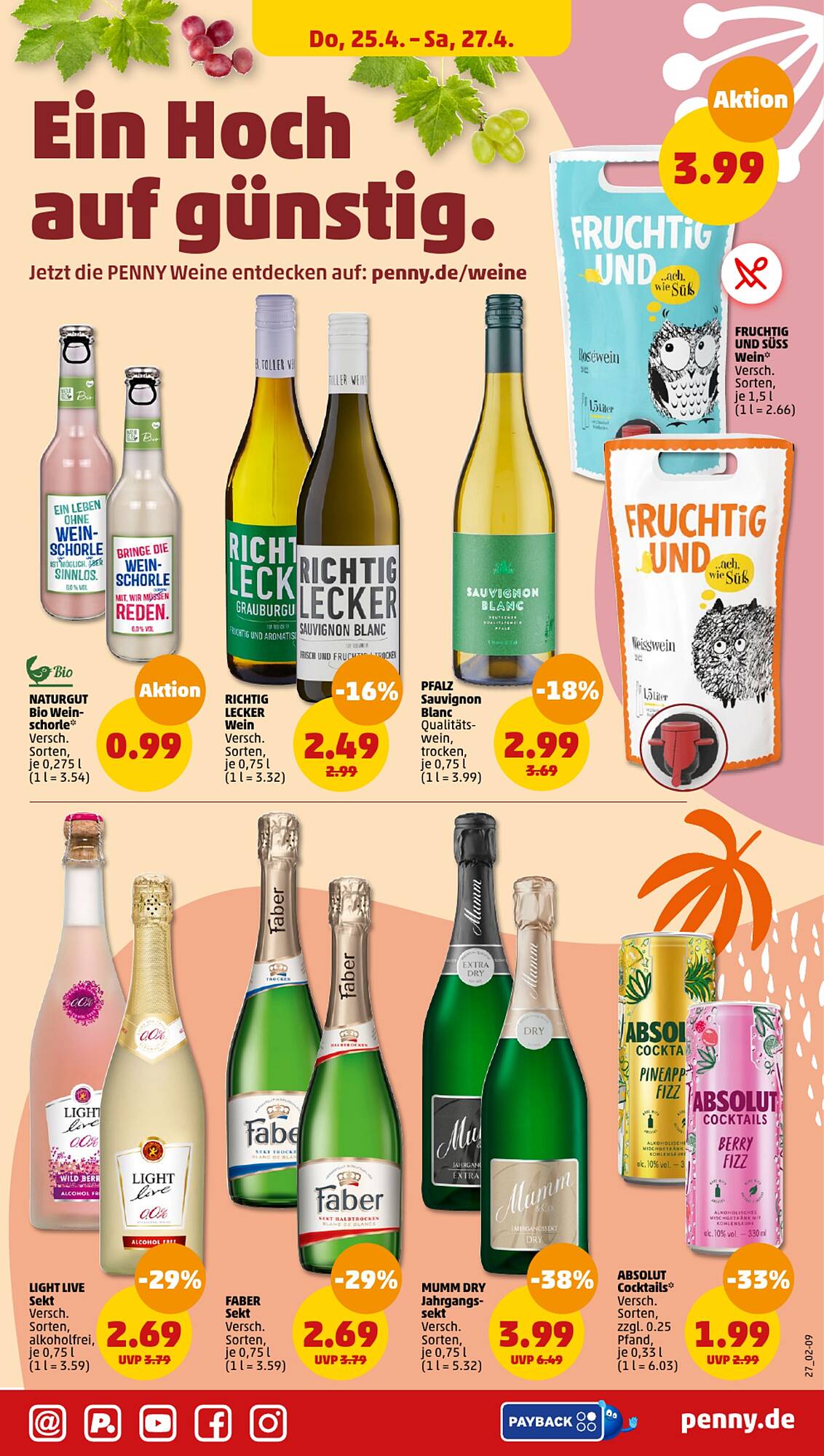 Penny Prospekt 22 – 27 April 2024 Seite 27